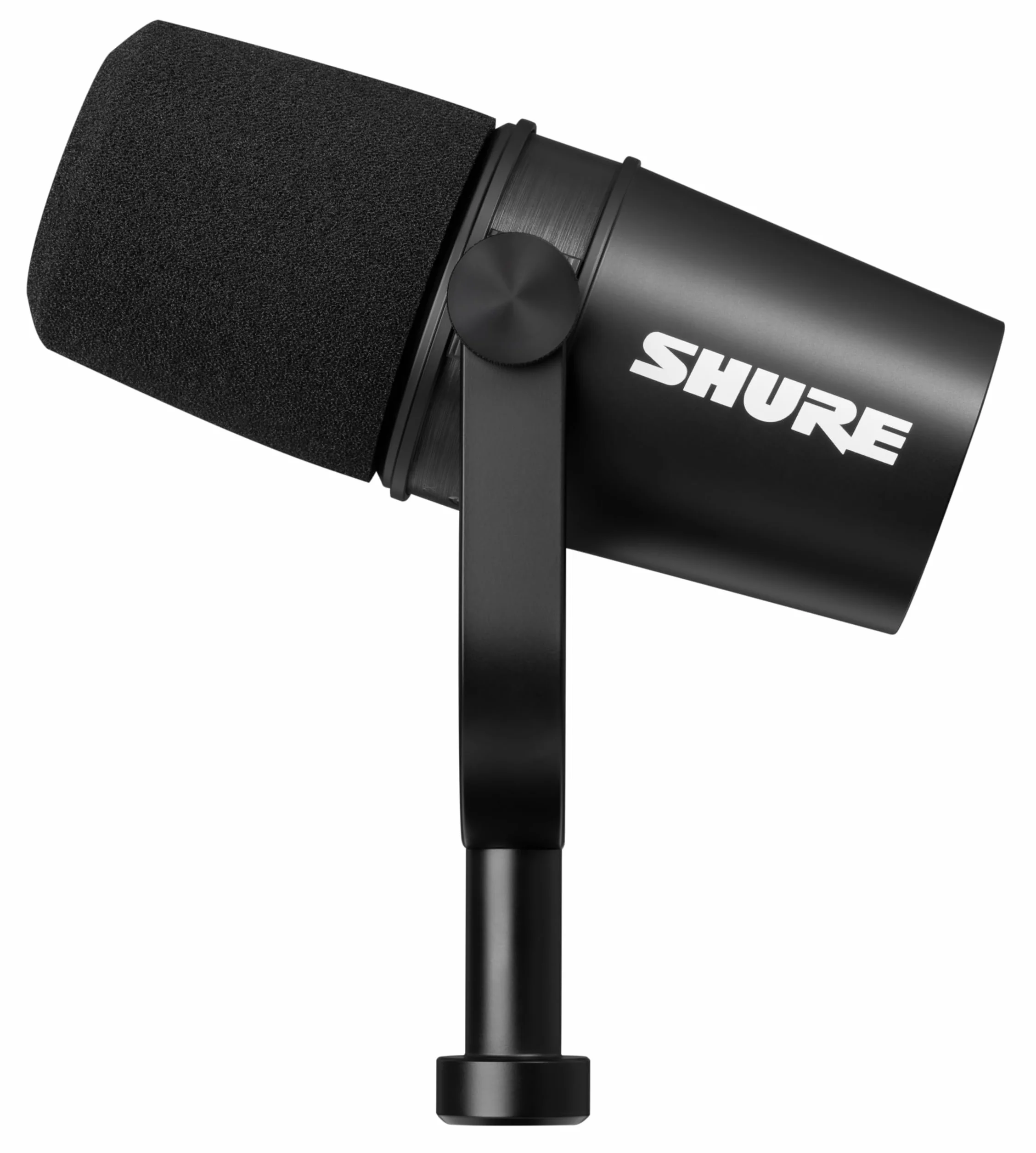 Shure MV7X XLR Pro Dynamic Mic Podcast Mikrofon - do podcastów i nagrywania wokalu, metalowa konstrukcja, kompatybilny ze statywem mikrofonowym - czarny