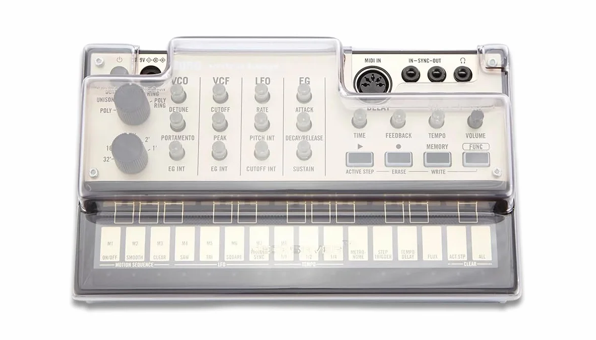 Decksaver Korg Volca-Series Cover (Keys, Bass, Beats) - Pokrowiec na keyboard