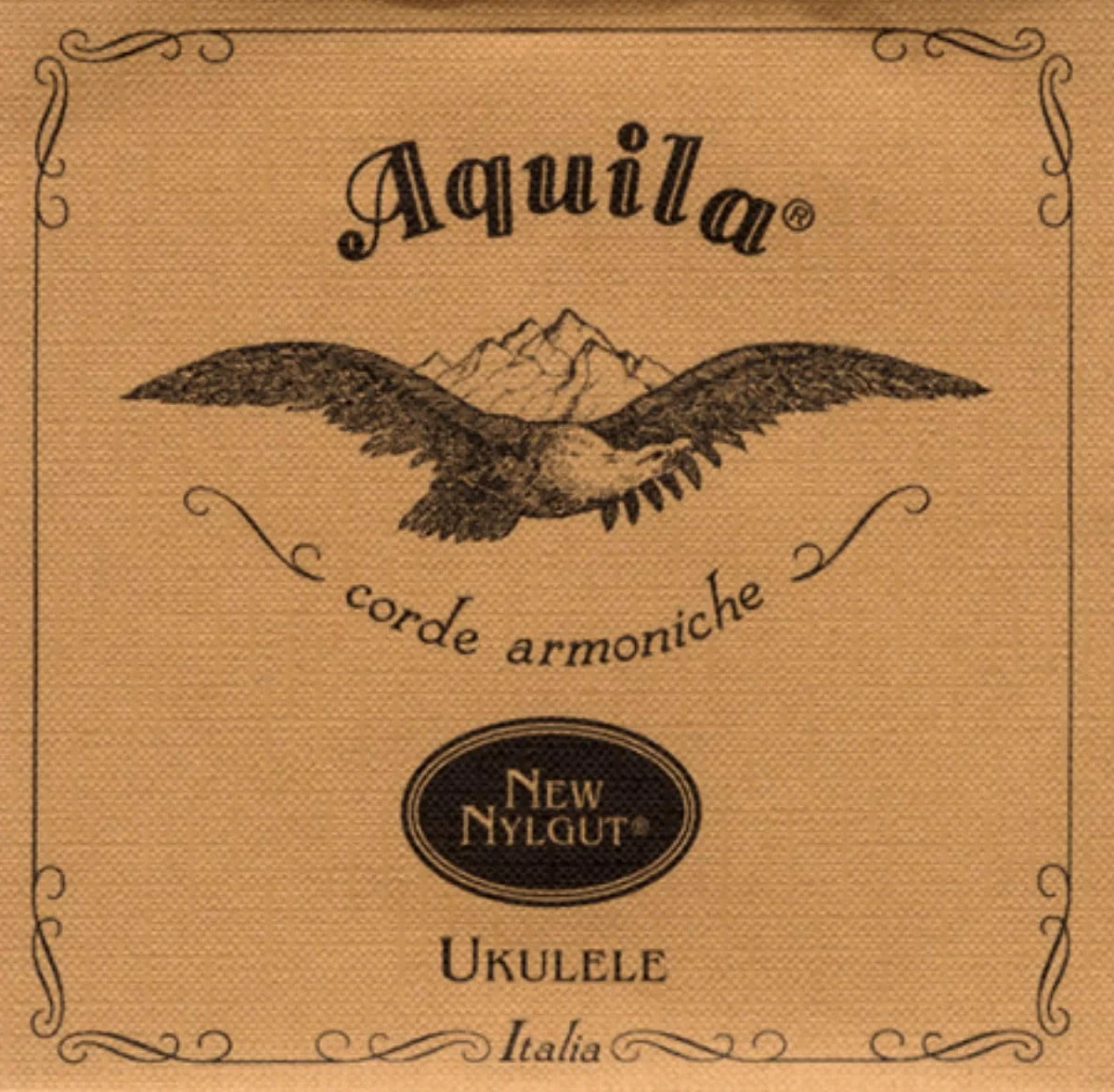 Wound Aquila Aquila 21U ukulele baryton zestaw 4-strunowy 21U, nowy nylgut, głębokie stroianie D, struny D i G, długość sznura 85 cm