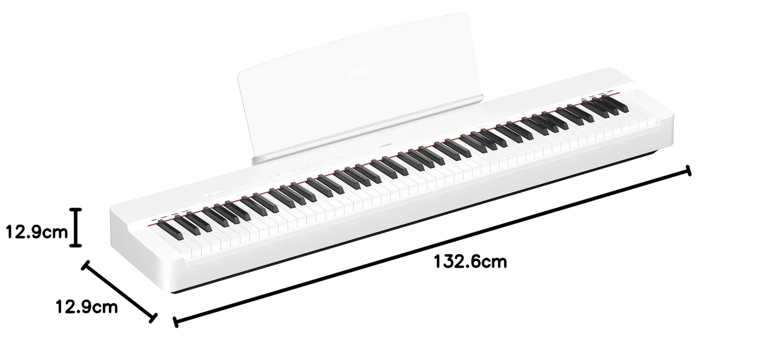 Yamaha Pianino Cyfrowe, Wielokolorowy, 88 klawiszy