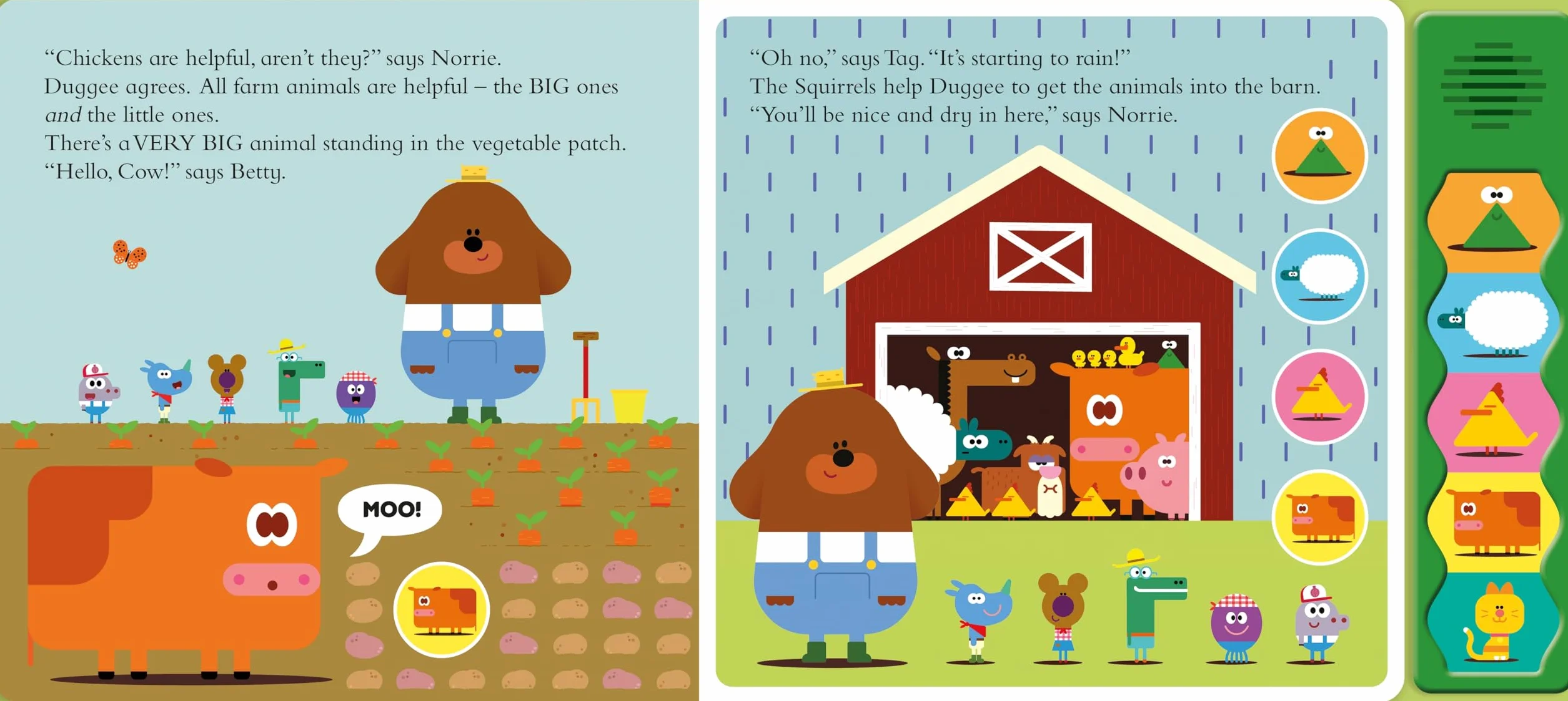Hey Duggee: Duggee’s Noisy Farm Sound Book