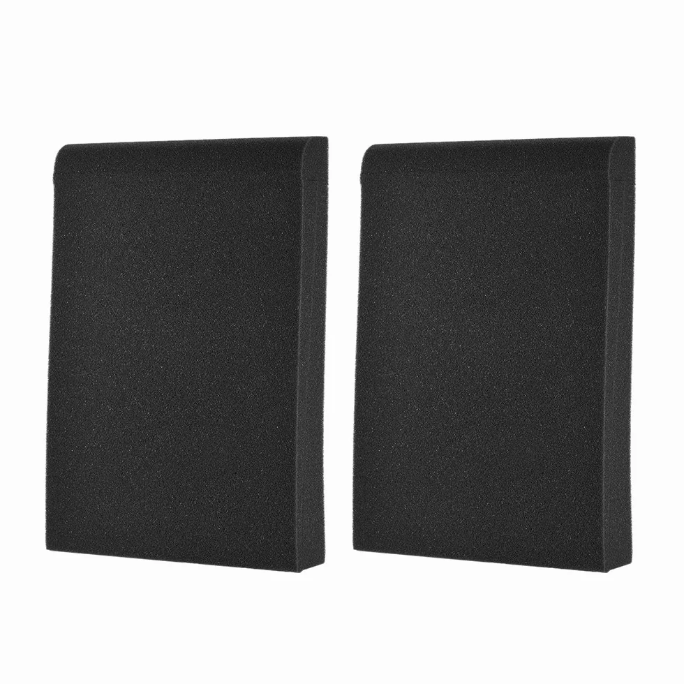 Btuty 2-pak izolacyjnych podkładek z pianki akustycznej do głośnika monitora studyjnego maks. 9,6'' * 7,7'' Powierzchnia użytkowa