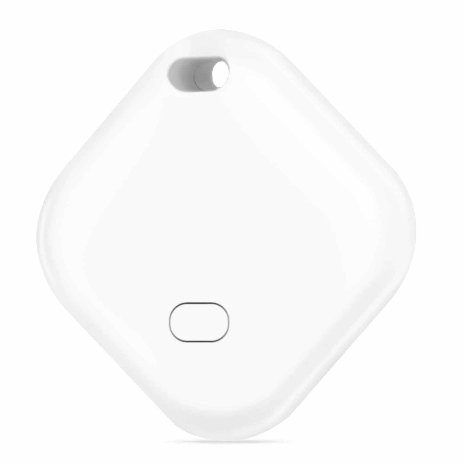 AXFEE Finder Bluetooth Locator, 1 Pack Inteligentny Tag Tracker Wsparcie iOS Tracker, Lokalizator obiektów Bluetooth, Wymienna bateria, do kluczy, bagażu, plecaka, torebki, biały