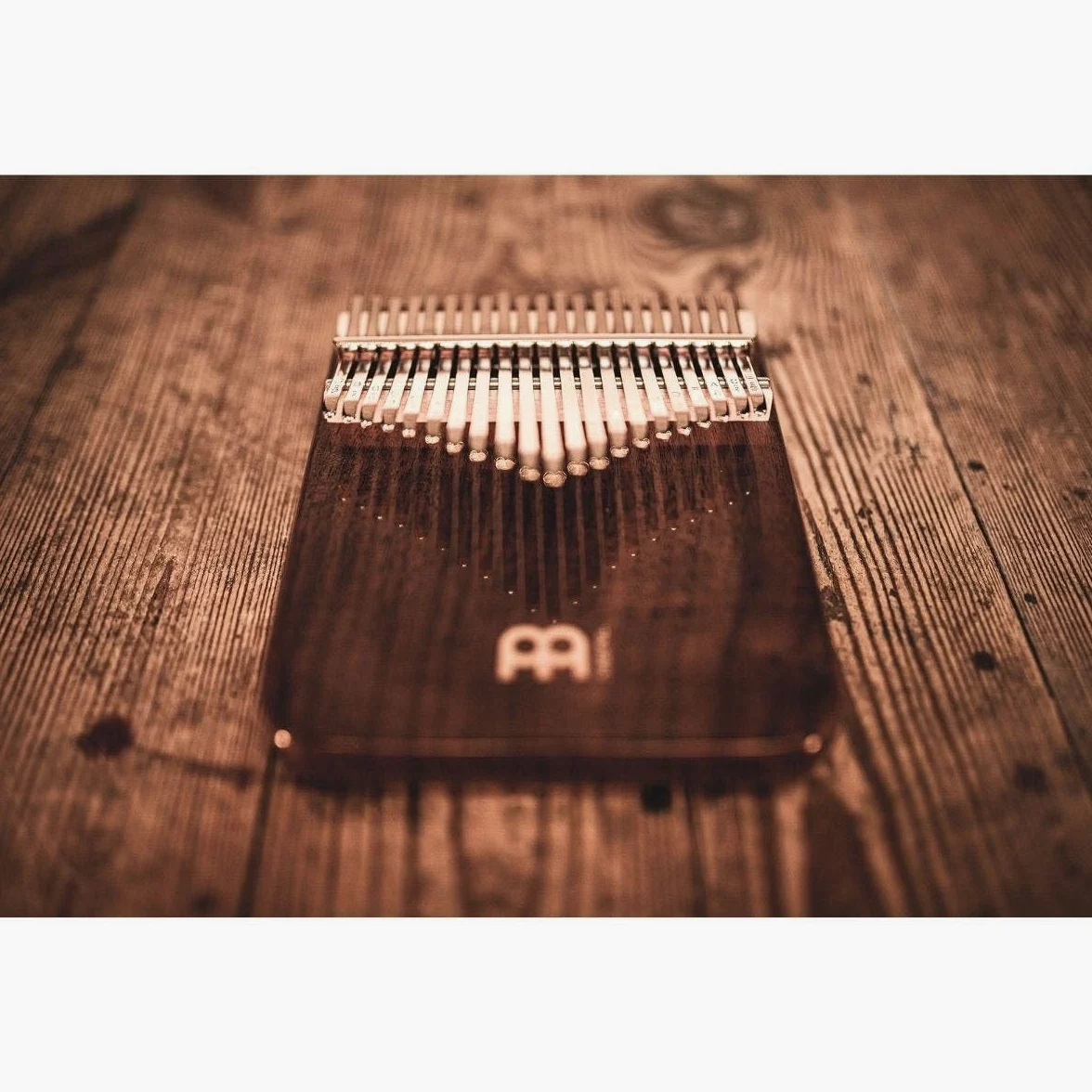 Kalimba Sonic Energy Lite Drewno – 21 Dźwięków w Tonacji C-dur – do Medytacji, Sekcji Perkusyjnej i Jogi – Czarny Orzech Włoski – z Akcesoriami (KL2101S)