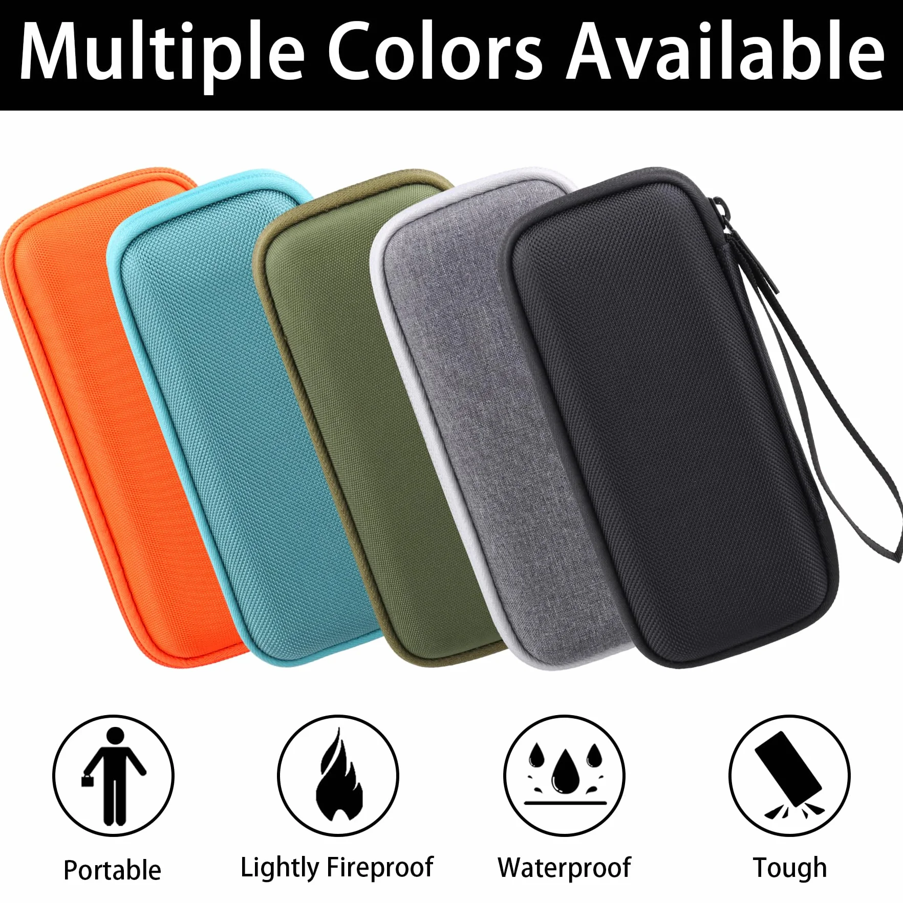 Khanka Twardy futerał podróżny zamiennik głośnika Bluetooth Sonos Roam/Roam SL (wewnątrz czarny, tylko etui)