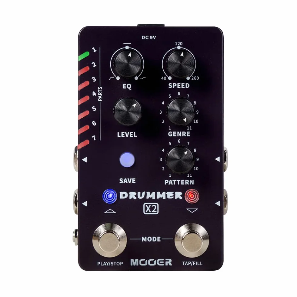 Mooer Drummer X2 Drum Machine