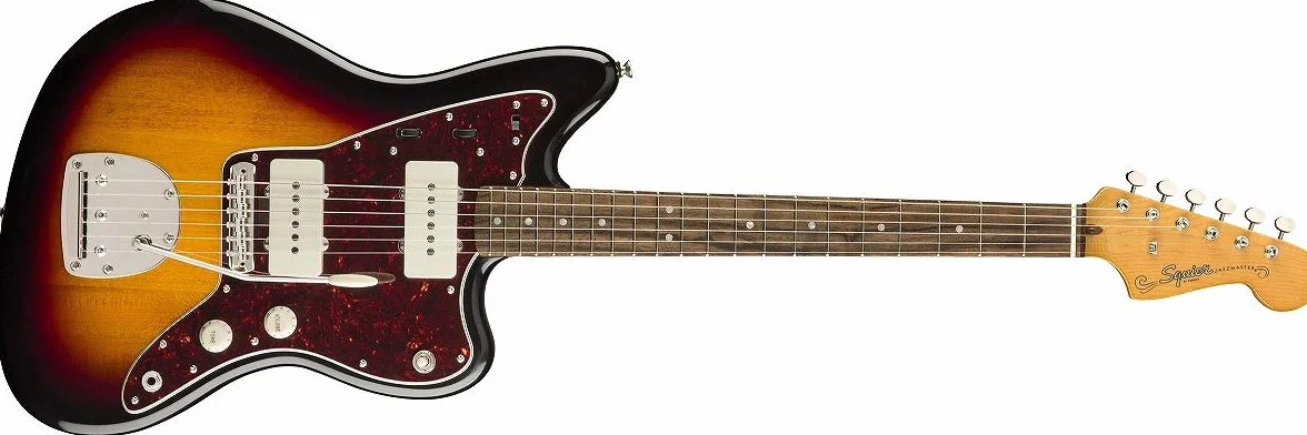 Squier Classic Vibe 60s Jazzmaster gitara elektryczna 3-kolorowa Sunburst Laurel