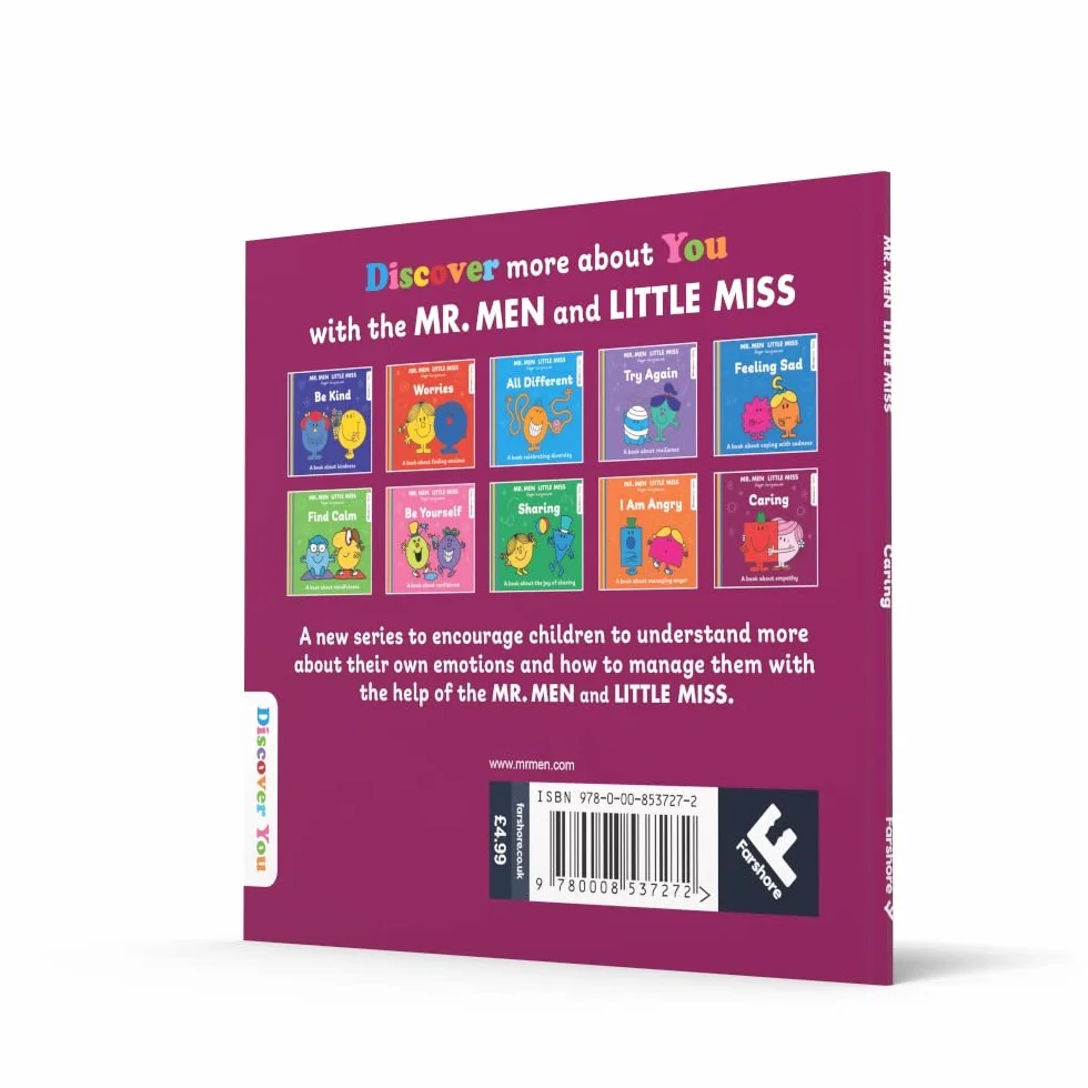 Mr. Men Little Miss: Caring: A New Book for 2023 about Empathy from the Classic Illustrated Children’s Series about Feelings