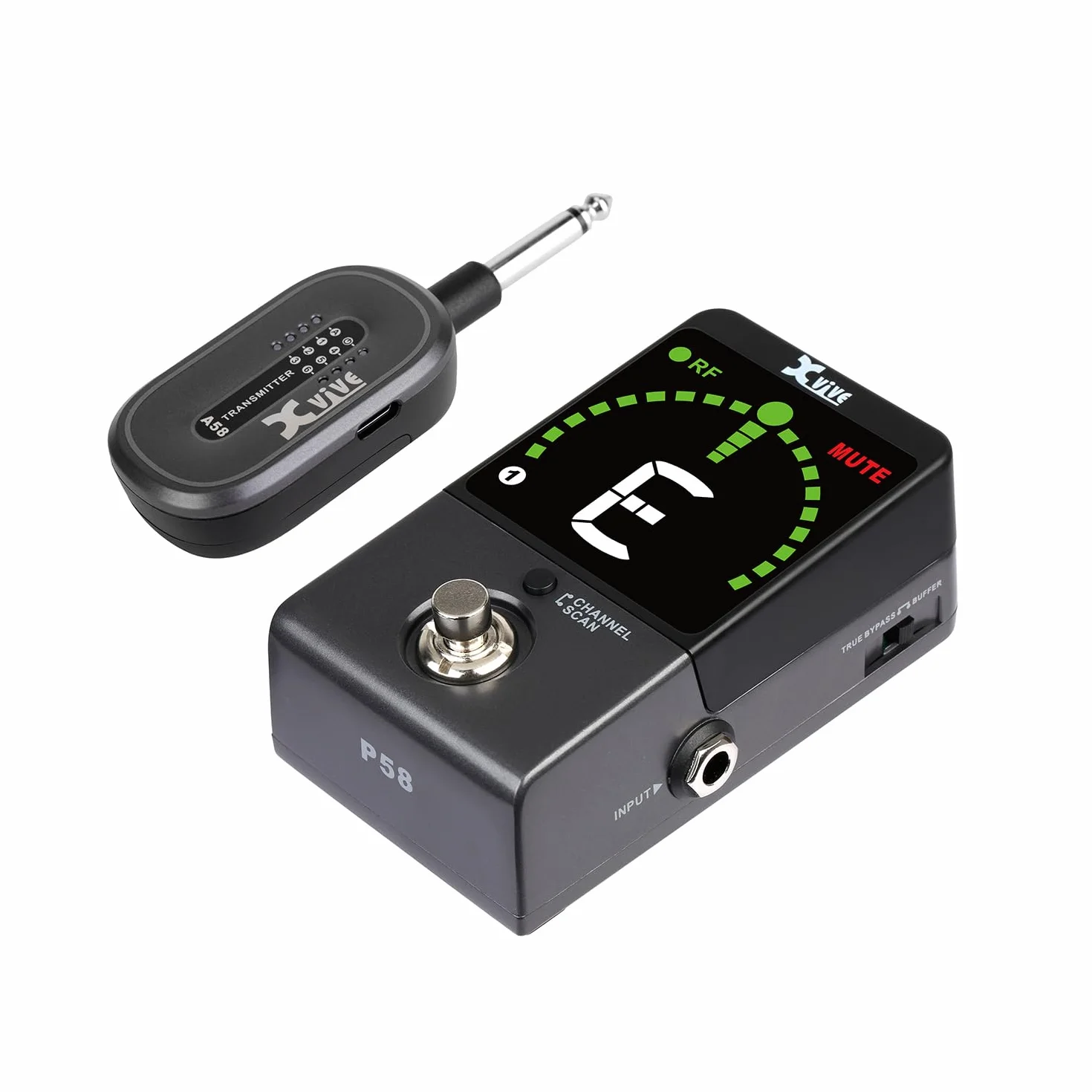 XVIVE P58-5,8 GHZ cyfrowy gitarowy system przewodowy