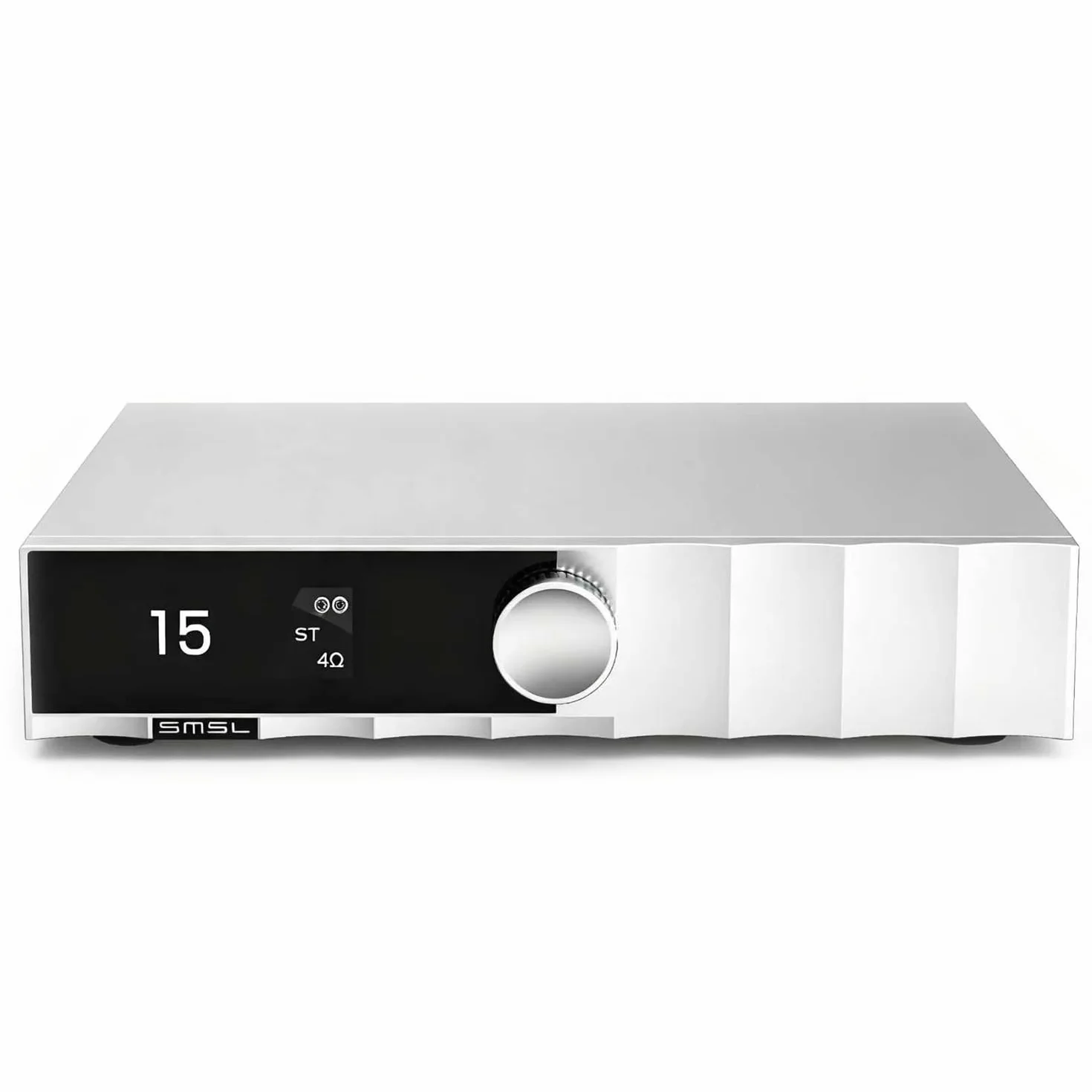 SMSL PA400 GaN wzmacniacz mocy stereo 1 MHz wzmacniacz audio Hi-Fi z wejściem XLR/RCA, chipem PGA2311 stereo i monofonicznym systemem audio AMP Hi-Res z pilotem zdalnego sterowania