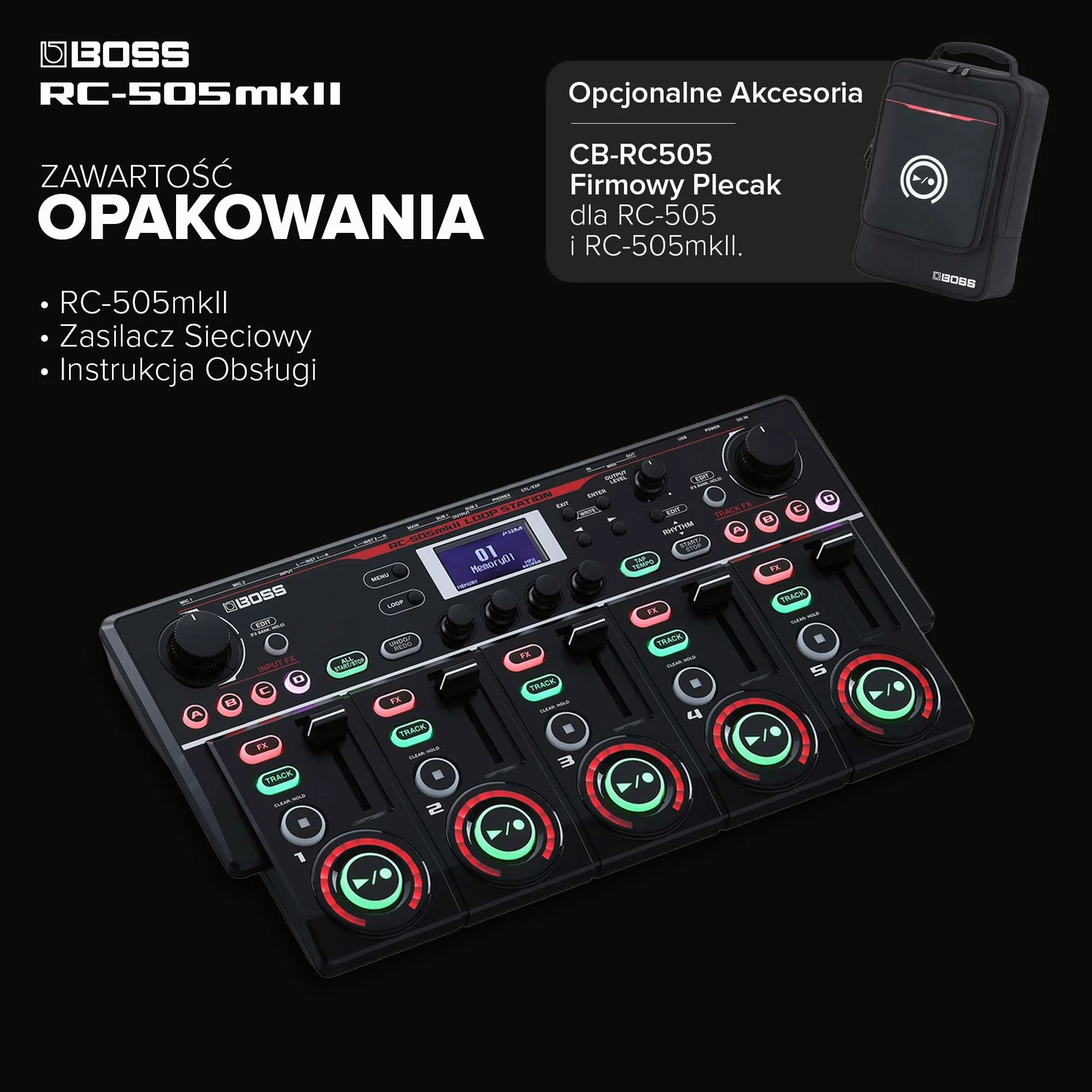 BOSS RC-505MKII Loop Station, Magia Zapętlania na Wyciągnięcie Ręki