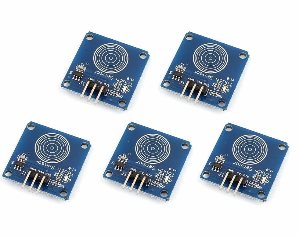 DollaTek DIY 5 szt. TTP223B cyfrowy dotykowy pojemno?ciowy modu? prze??cznika czujnika do Arduino