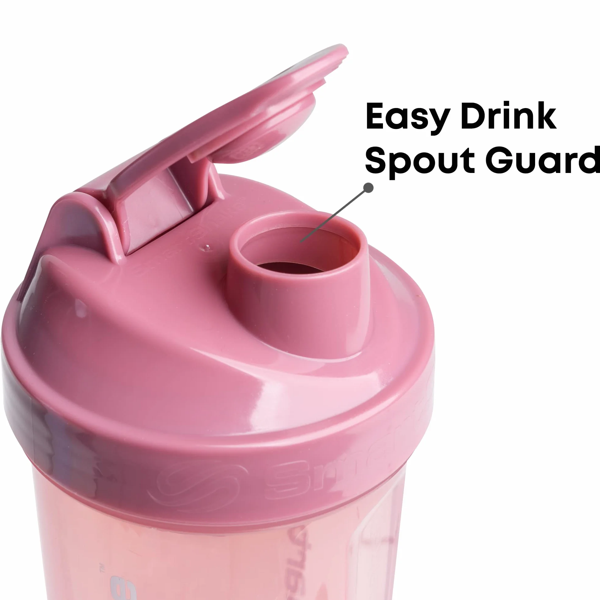 Smartshake Shaker Lite Series, Głęboka Róża - 1000 ml