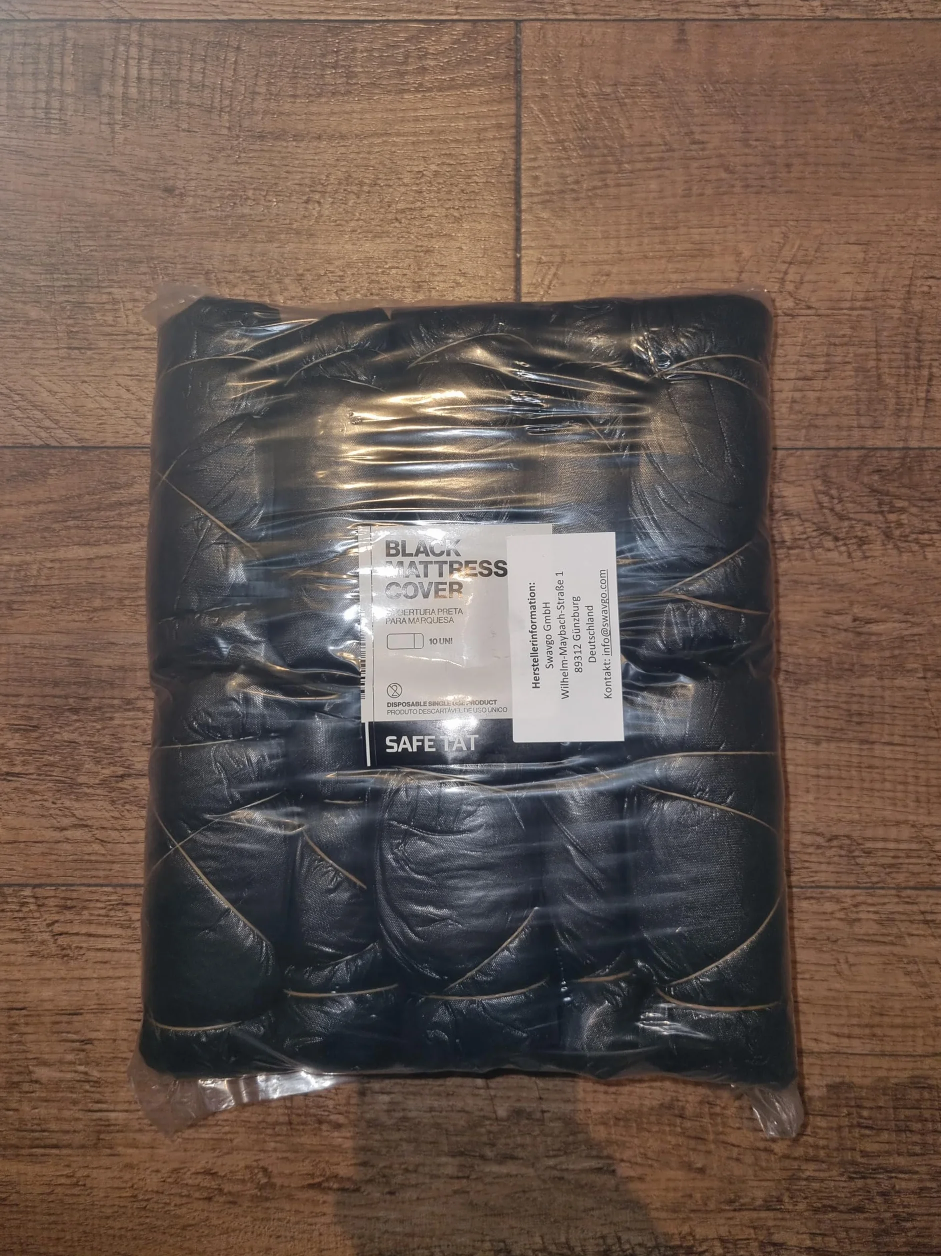 Pokrowce na leżaki, 20 sztuk, czarne, 210 x 90 cm, podkładki na leżaki z gumowym ściągaczem - idealne do szpitali, gabinetów, studia tatuażu itp. (20)