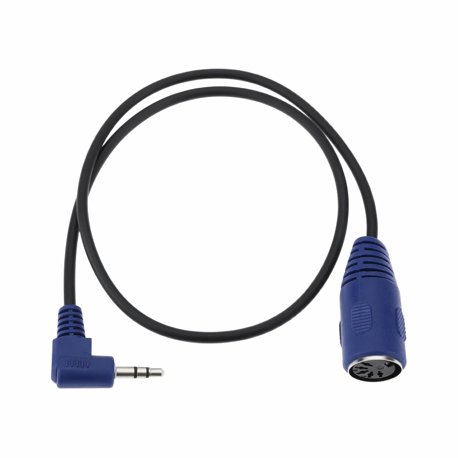 5-pinowy kabel MIDI żeński do TRS 3,5 mm męski kabel kompatybilny z Akai MPC Studio MPC Touch MPX8 SQ-1, 90° TRS