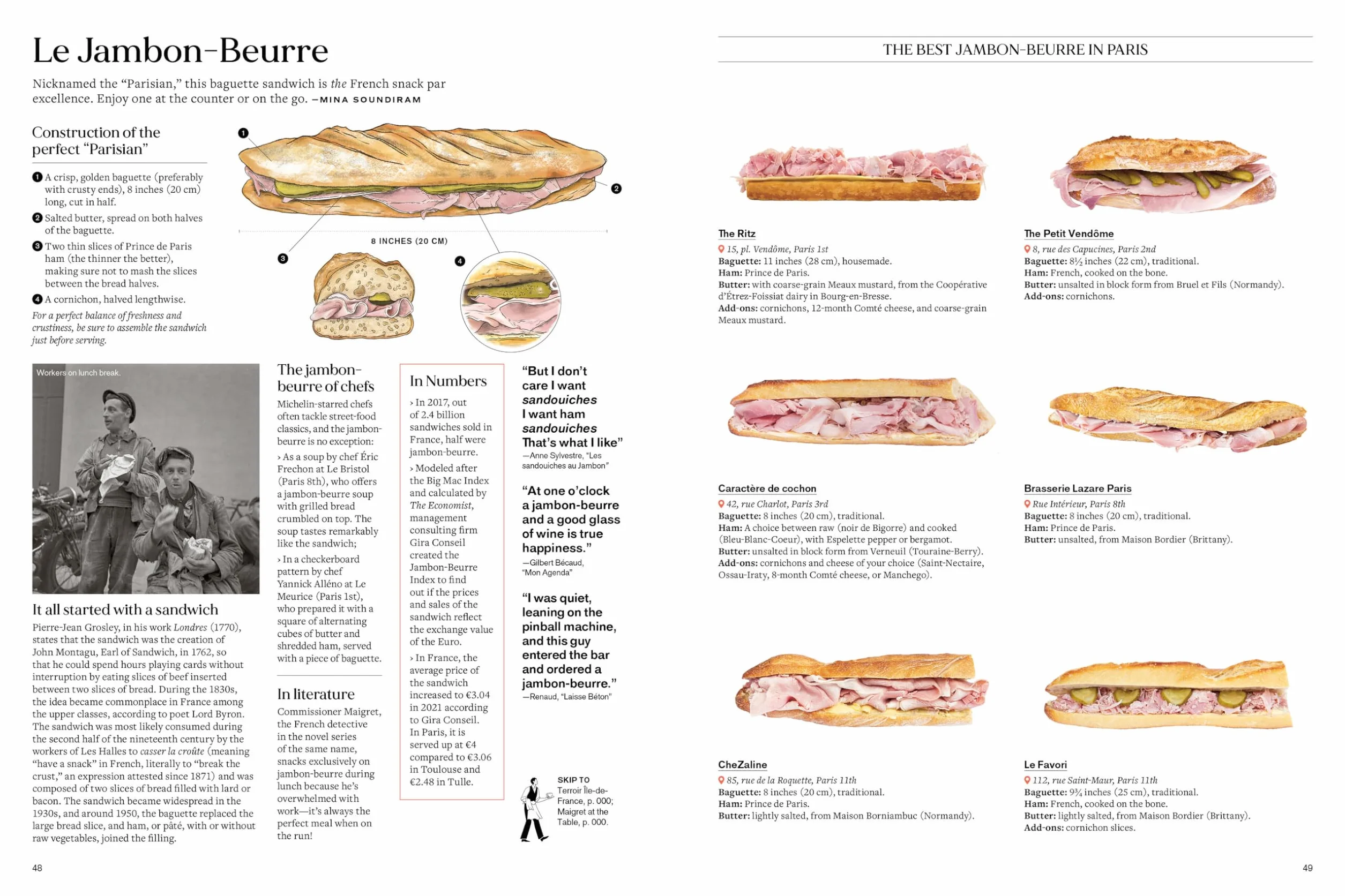 Let's Eat Paris! /anglais: The Essential Guide to the World's Most Famous Food City