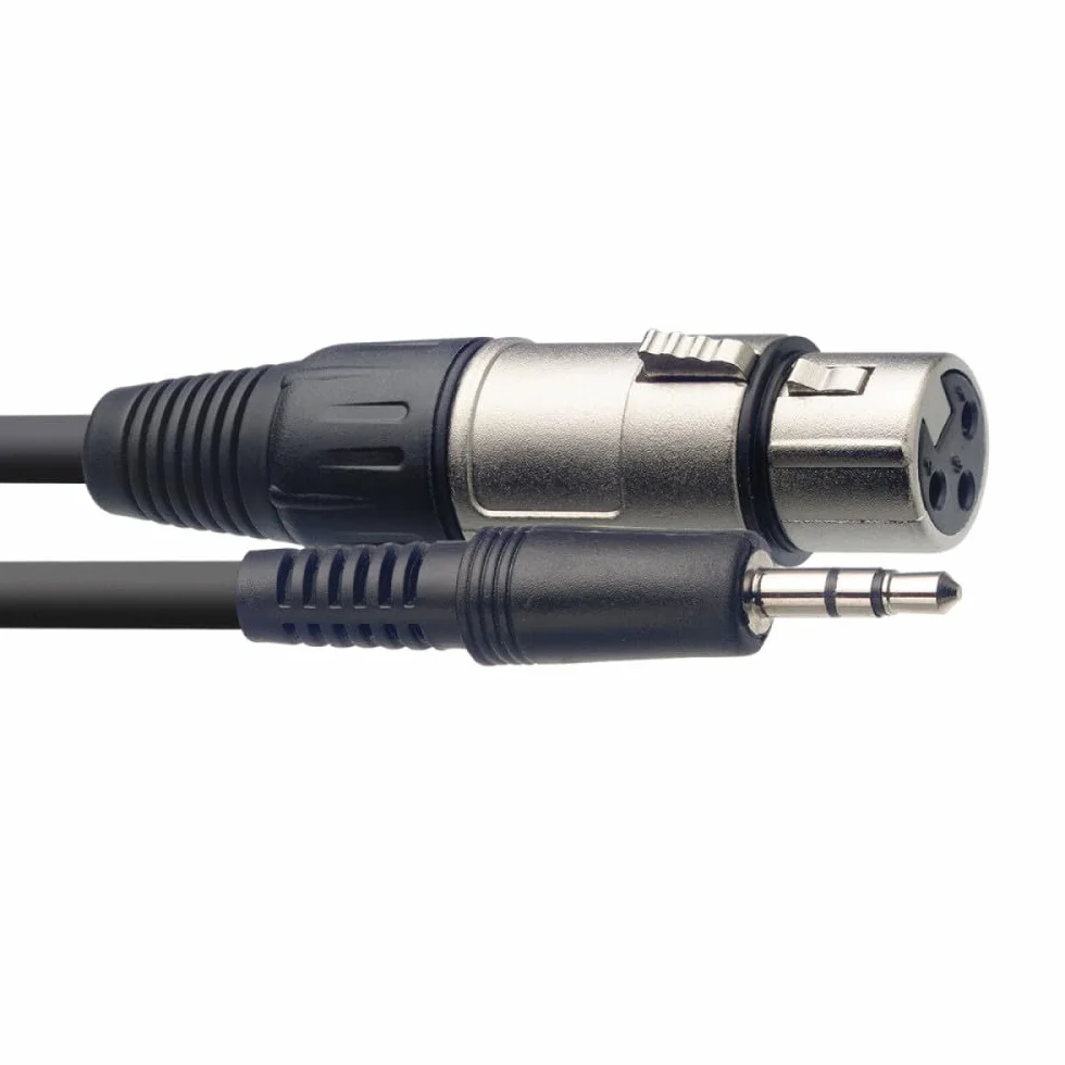 1 m/3FT AUDIO min.ST.PLUG-XLRf