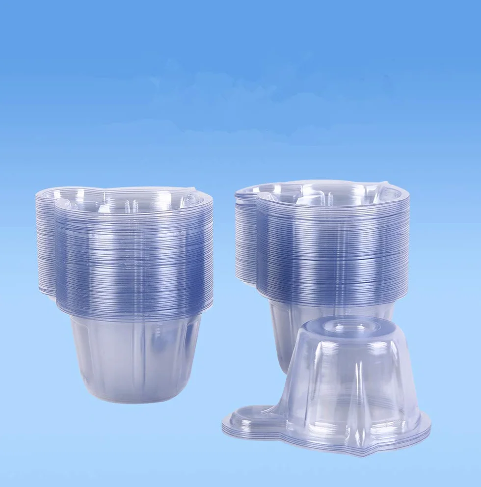 JinYu 50 sztuk kubków do moczu z tworzywa sztucznego, jednorazowe kubki na próbki moczu do testów ciążowych, 40 ml/50 ml (50 ml)