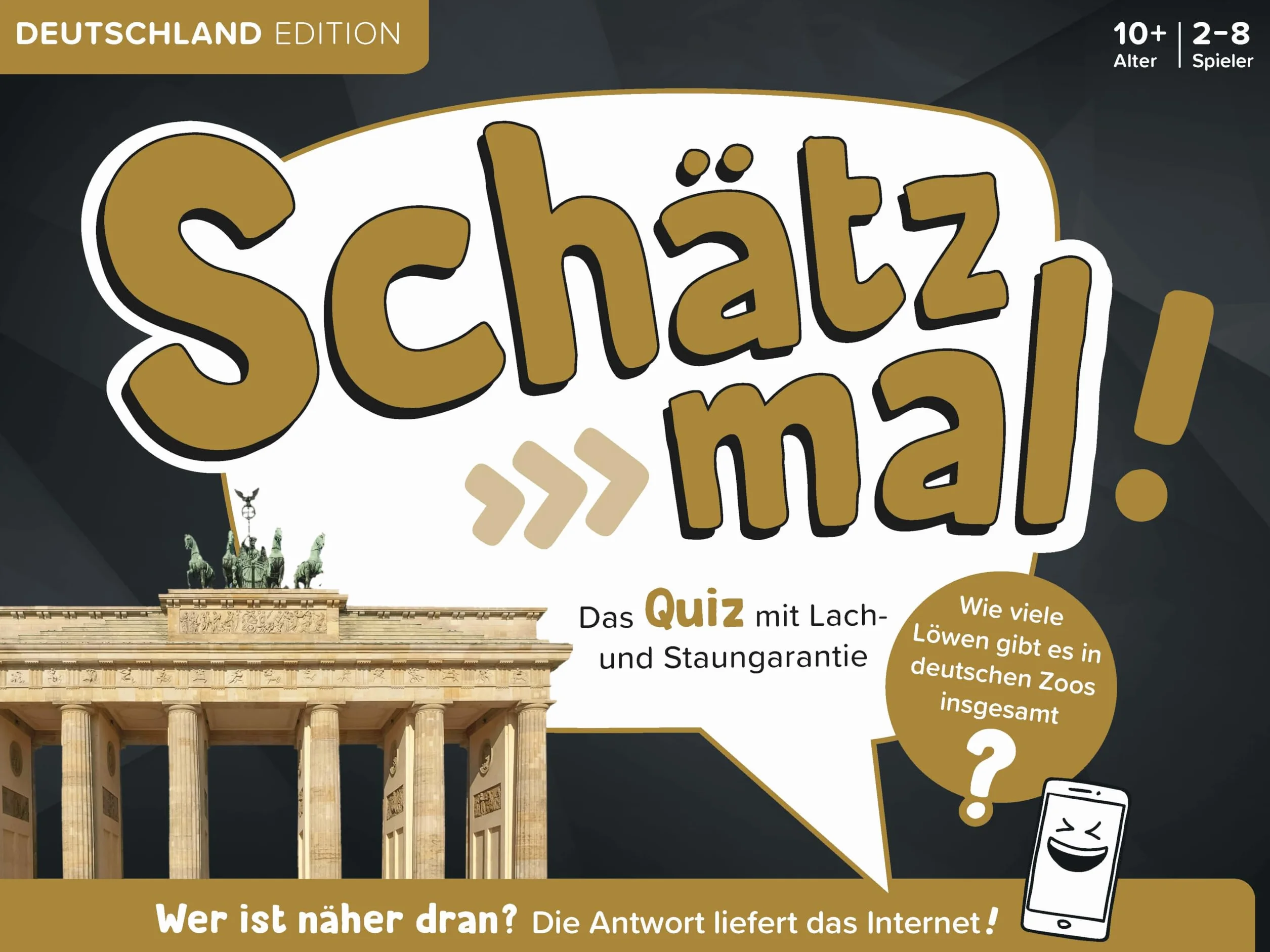 Schätz mal! Deutschland Edition: Das Quiz mit Lach- und Staungarantie I Ab 10 Jahre I 2-8 Spieler I Spiele-Block