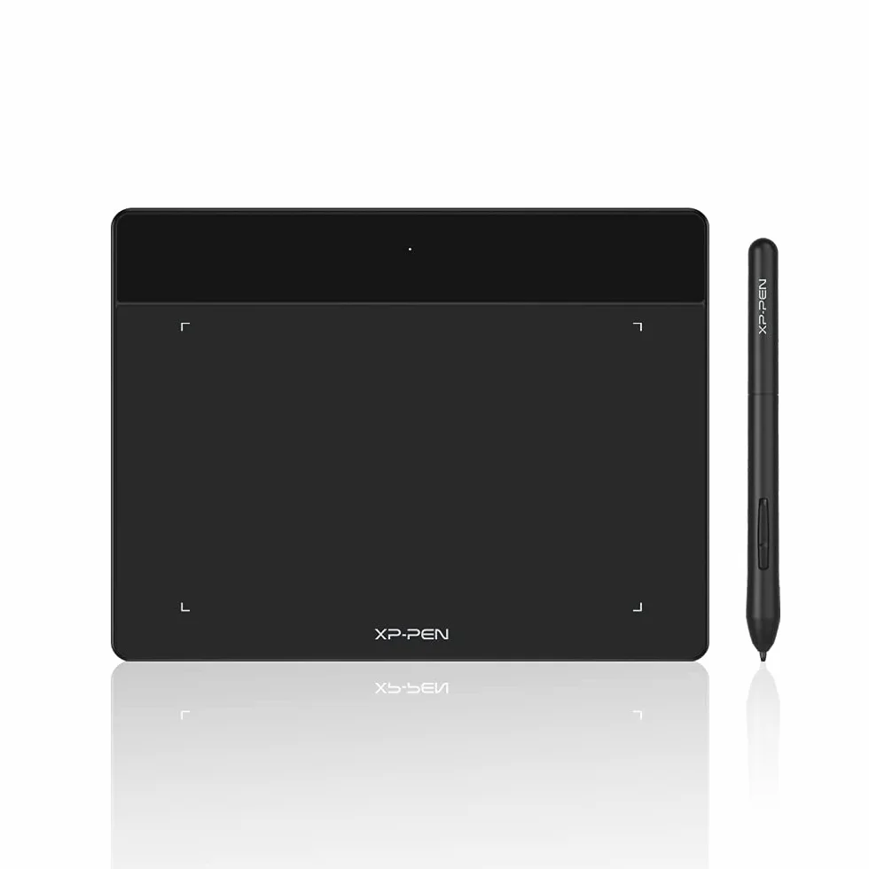 XP-PEN Deco Fun S cyfrowy tablet do rysowania 15,2 x 10,2 cm (6 x 4 cali) do OSU Rysowanie i edycja zdjęć, digitizer P01, bez baterii, kompatybilny z Mac, Windows i Android