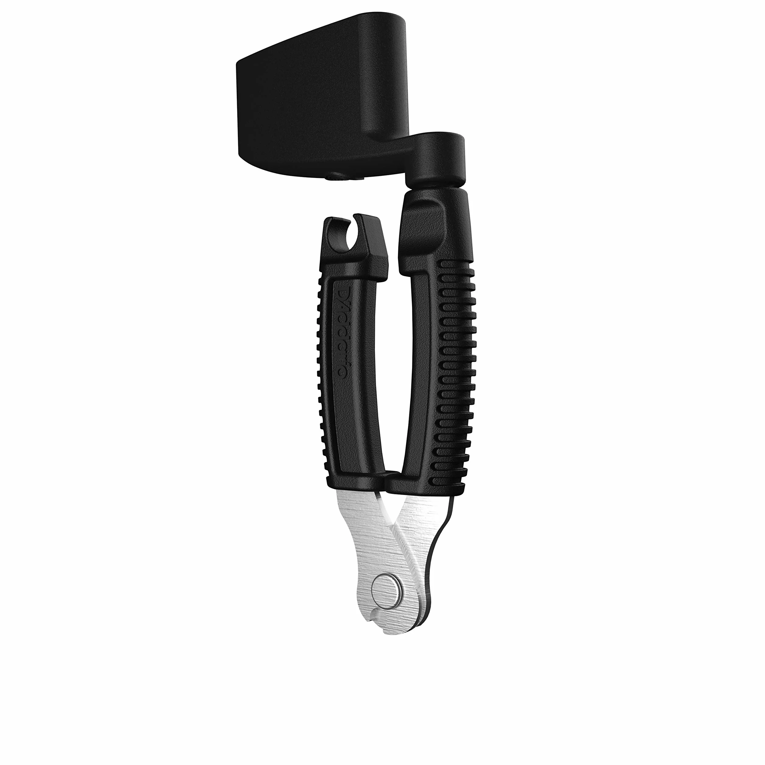 D'Addario Accessories Bass Pro-Winder – nawijarka strun do gitary basowej, obcinacz strun basowych, ściągacz do mostków do gitary basowej – najlepsze ergonomiczne narzędzie basowe wszystko w jednym