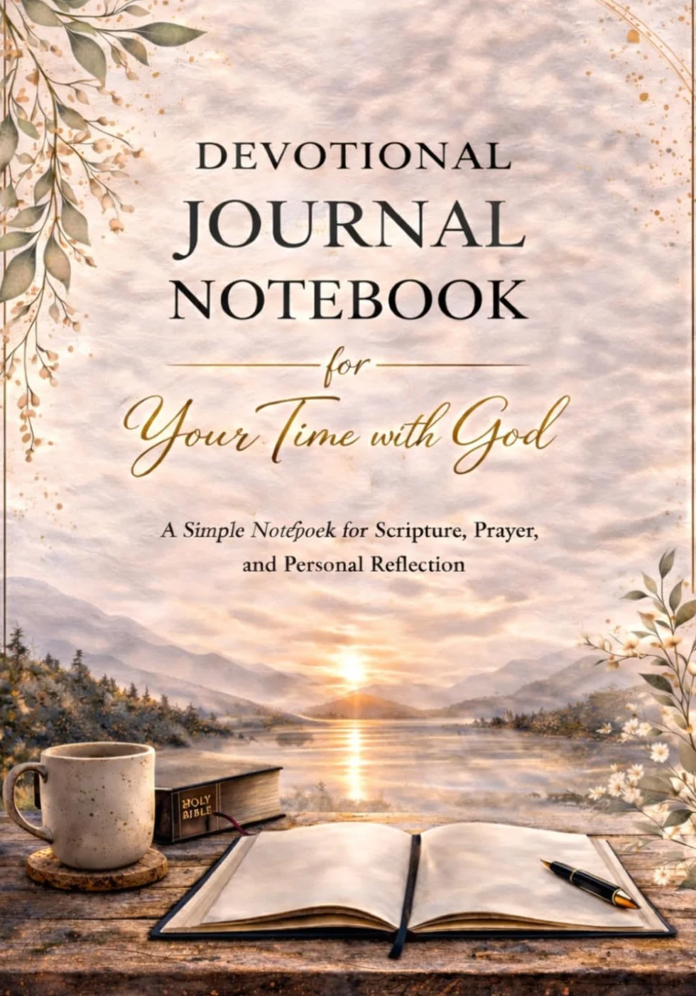 Devotional Journal Notebook: A Simple Notebook for Scripture, Prayer, and Personal Reflection
