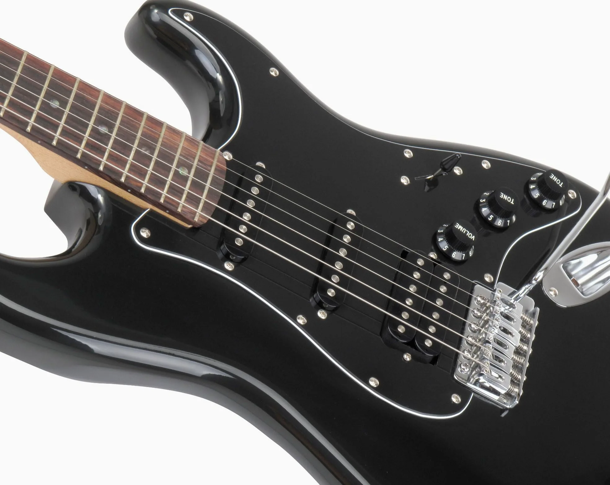 Rocktile Pro ST60-BK gitara elektryczna All Black AK20GR zestaw – korpus mahoniowy, humbucker i przetwornik Single-Coil, w zestawie wzmacniacz kombi i kabel – idealny zestaw do gitary elektrycznej dla
