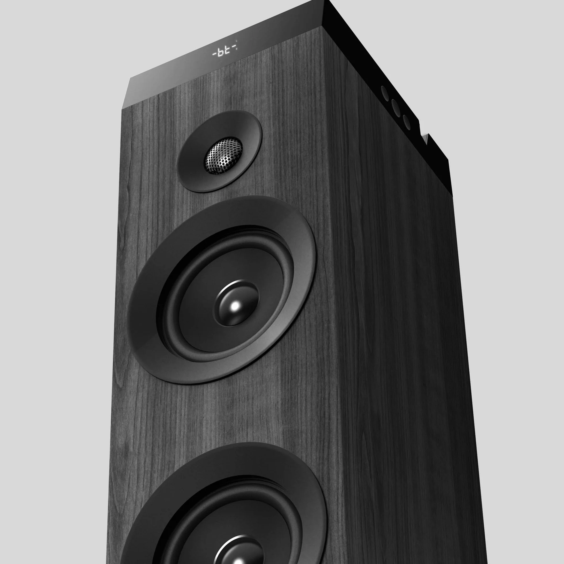 Energy Sistem Tower 7 100 W True Wireless Sound Tower z wyświetlaczem światła otoczenia, USB/MicroSD, Bluetooth, FM - czarna