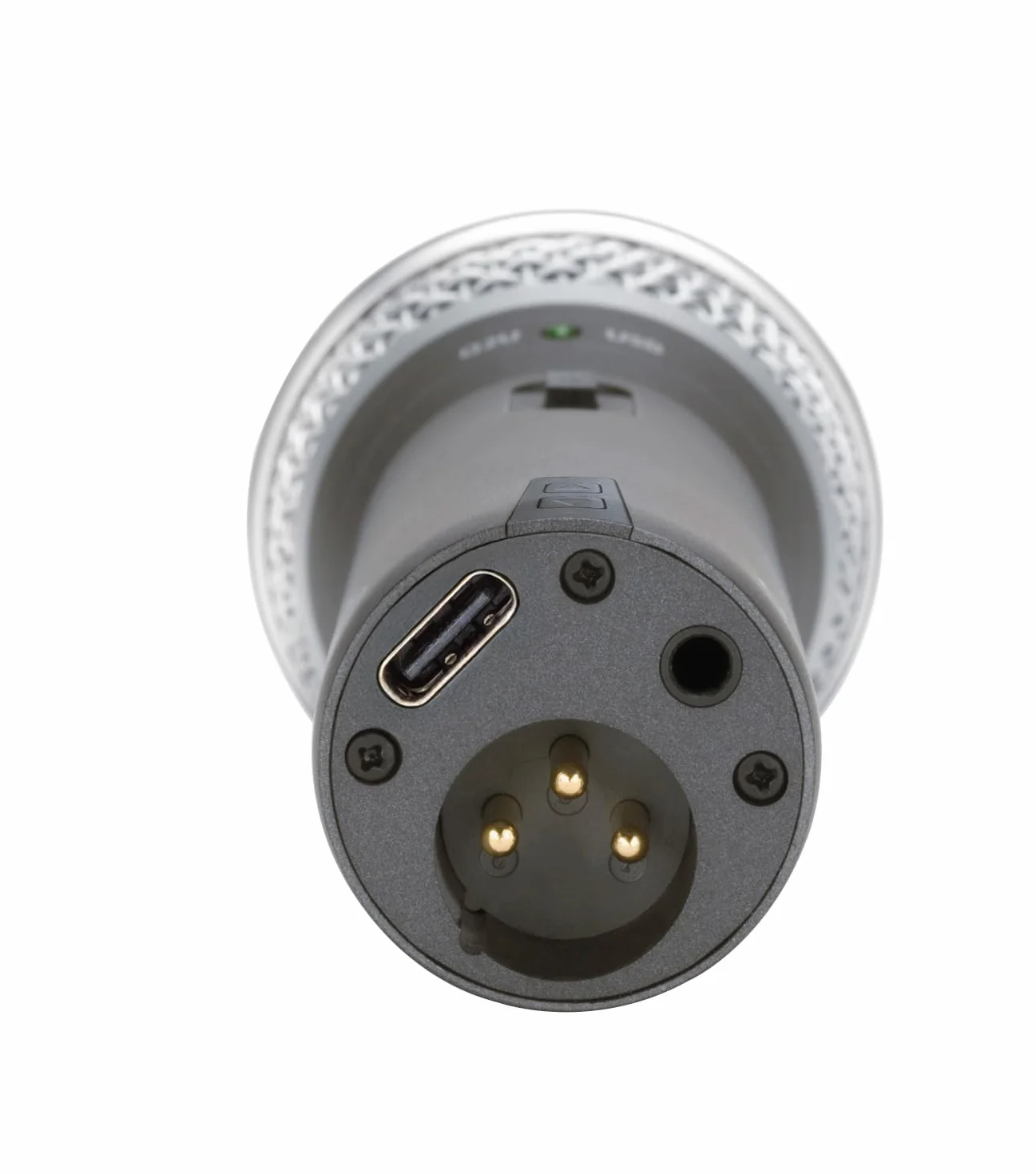 Samson Q2U USB/XLR Dynamiczny mikrofon podcastowy pakiet nagrywania szary
