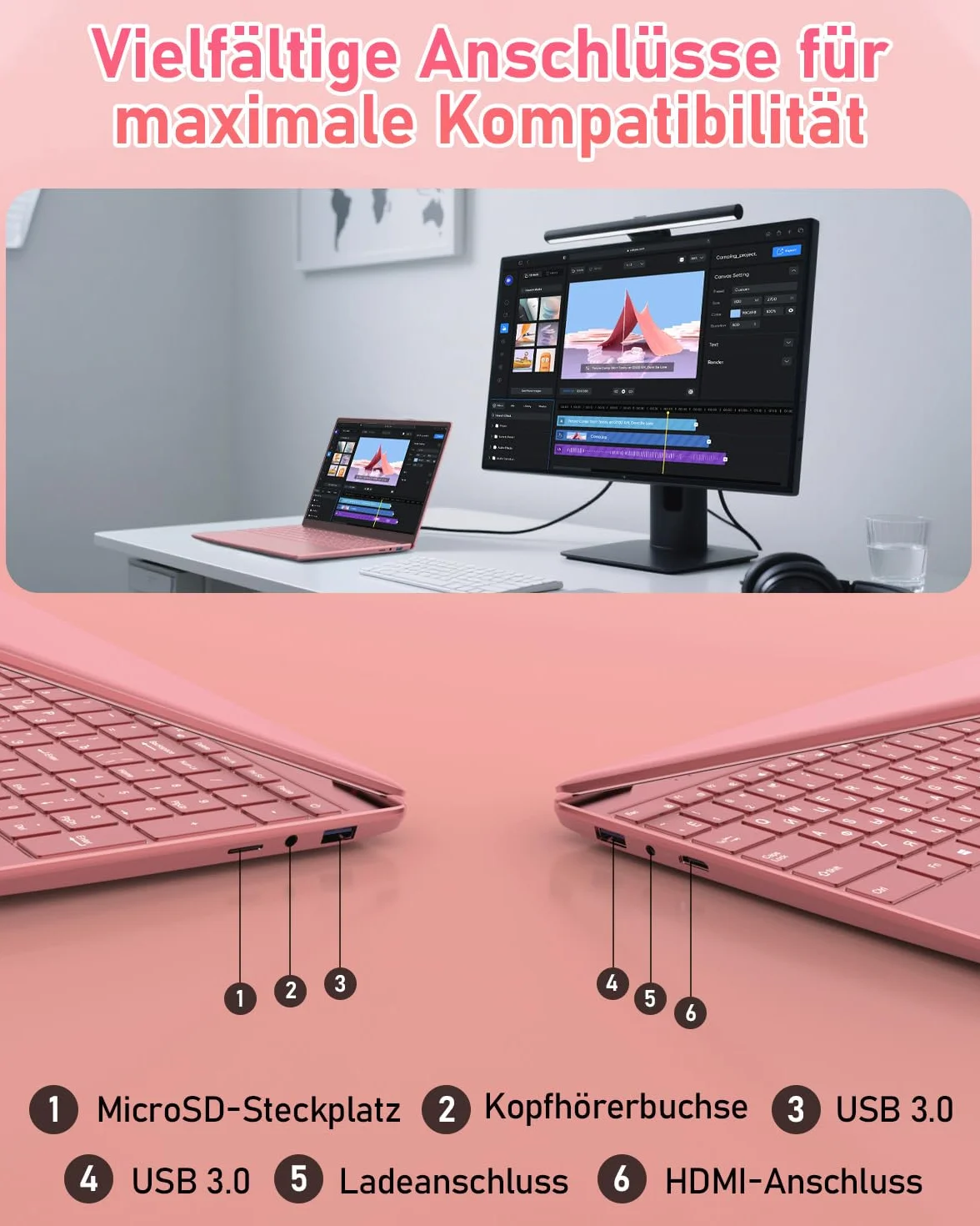 2025 najnowszy laptop FHD o przekątnej 15,6", 16 GB RAM 512GB SSD|Quad-Core Celeron 5205U|klawiatura QWERTY z podświetleniem|czytnik linii papilarnych|WiFi |HDMI|Notebook komputer dla firm i studentów