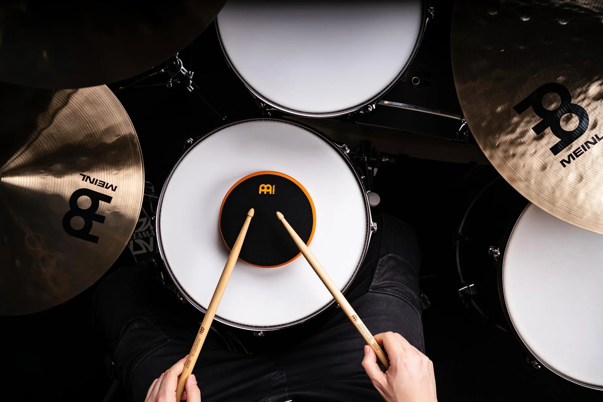 MEINL Cymbals Podkładka treningowa Marshmallow 15 cm - pomarańczowa