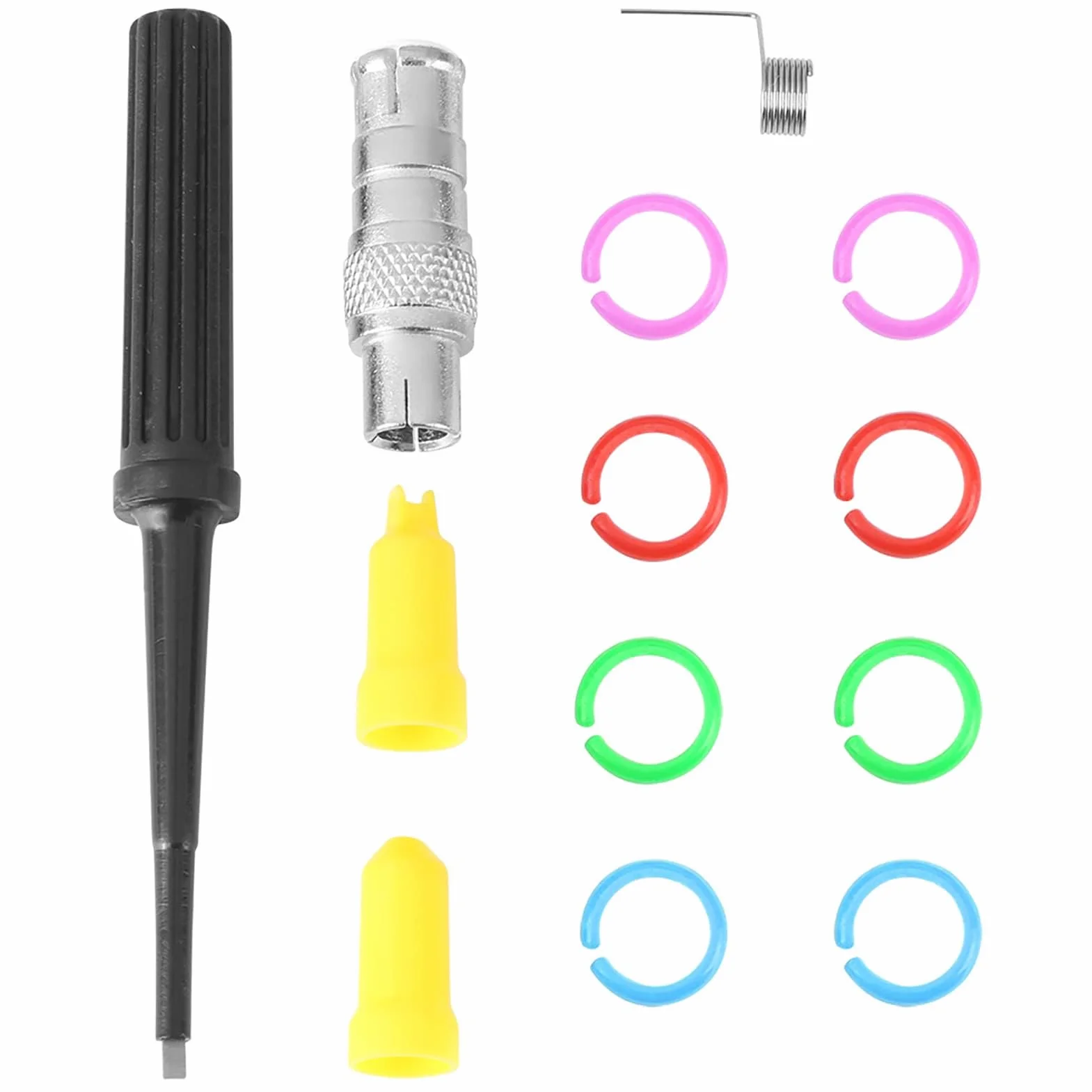 1pc P2200 Uniwersalny Wysoki Pp215, Sonda Zakres Sondy dokładność 200MHz Sonda Oscyloskopowa X1 Zestaw Akcesoriów BNC Sondy Klipsowe Kabel Klipsowy Czarny