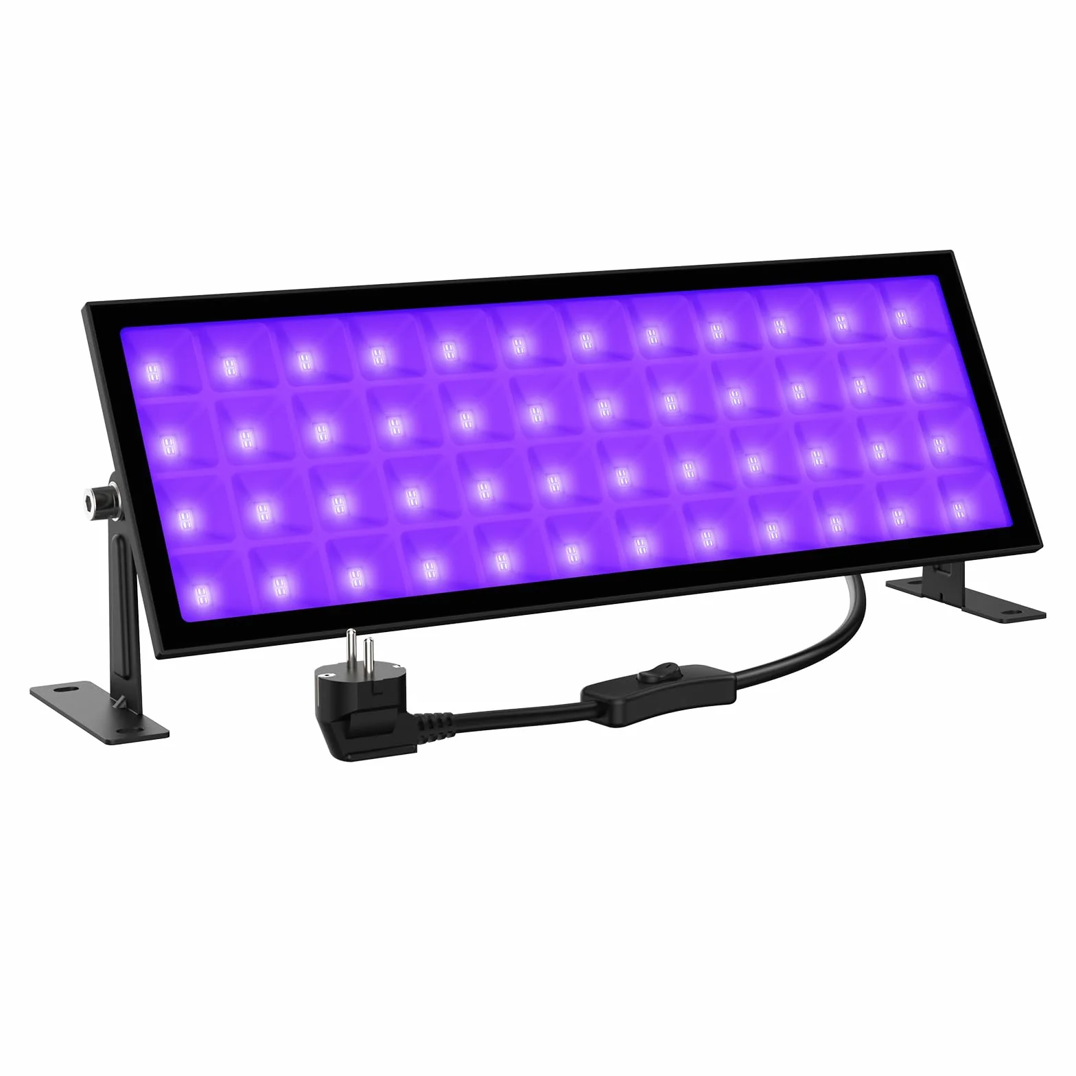 Onforu 96W UV LED Bar, Czarne światło Tube, 96 diod UV-A fioletowa lampa, IP66 wodoodporna zewnętrzna lampa UV oświetlenie na Boże Narodzenie, fluorescencyjny makijaż, farba do ciała, DJ Disco
