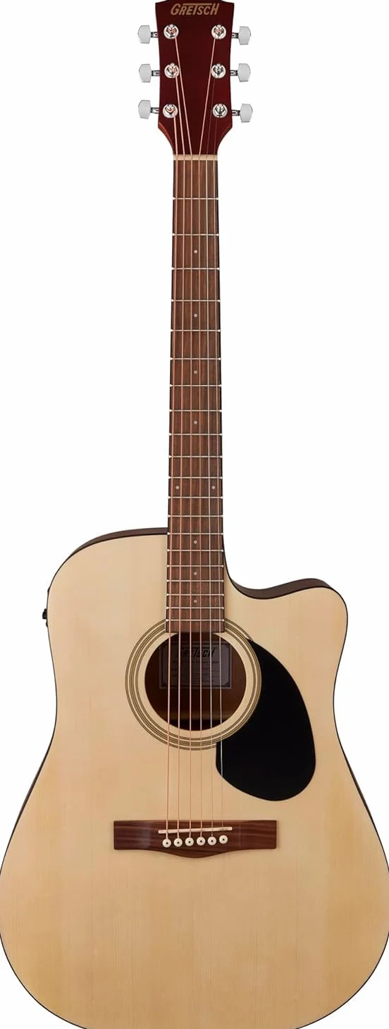 Gretsch Prelude D100CE Dreadnought elektroakustyczna, naturalna. Idealna gitara dla początkujących