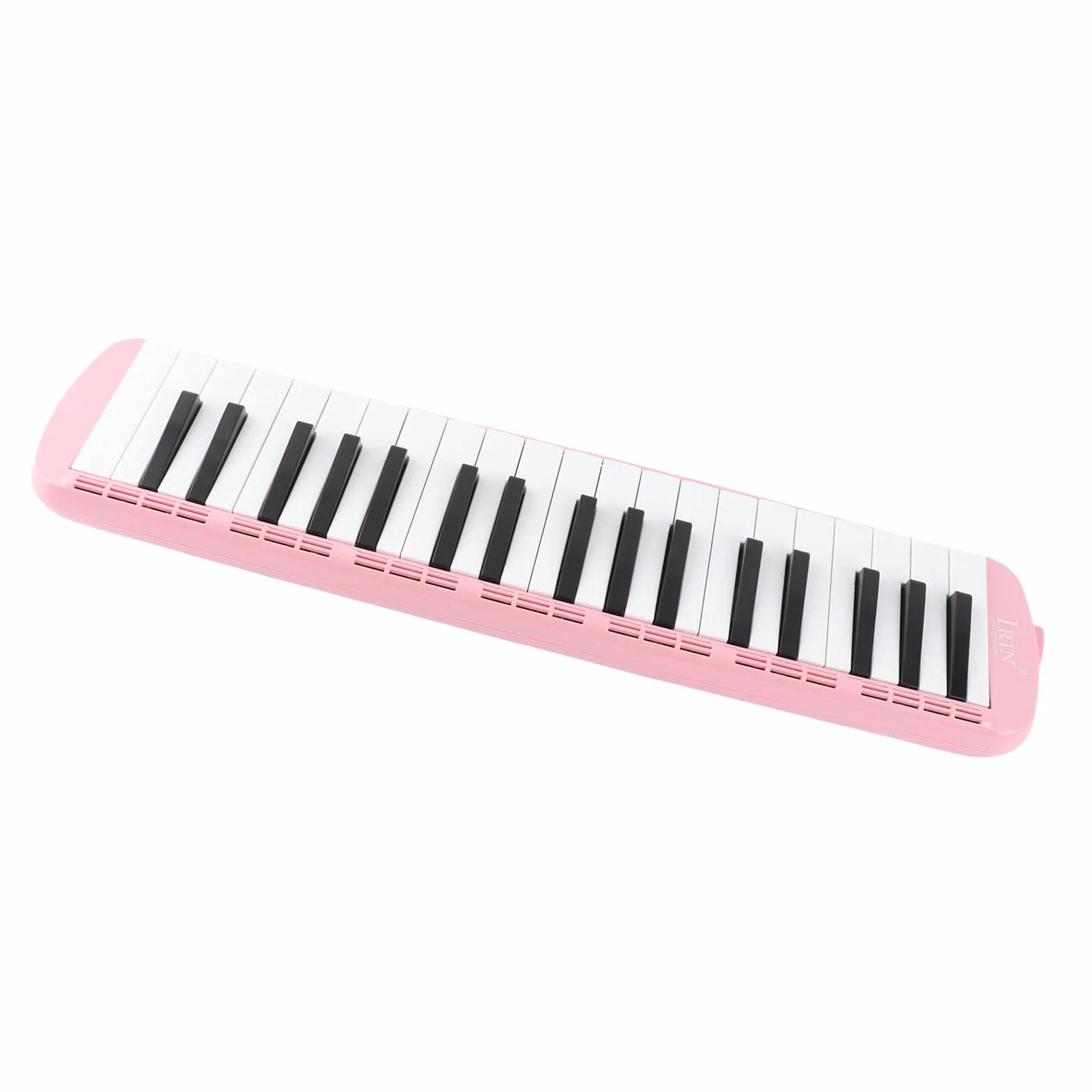 Melodica Klawiatura wiatrowa Instrument muzyczny 37 klawiszy dla miłośników muzyki Profesjonalny trening początkujący(różowy), instrument dęty,Narząd jamy ustnej