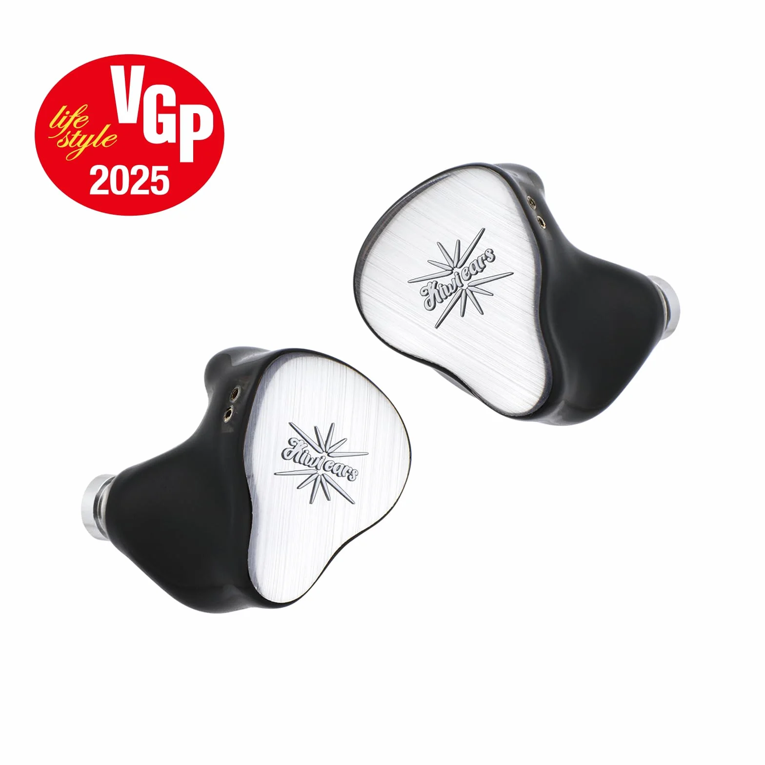 LINSOUL Kiwi Ears KE4 monitor douszny, 2DD + 2BA hybrydowe słuchawki douszne, słuchawki gamingowe, HiFi Wired IEM, ze zdejmowanym kablem IEM dla muzyków, audiofilów