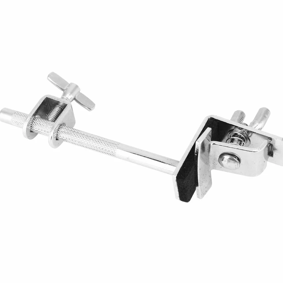 Eujgoov Cowbell Holder, Zdejmowany Standardowy Bęben Cowbell Mount Holder Jazz Drum Kit Hoop Mounted Cowbell Clamp