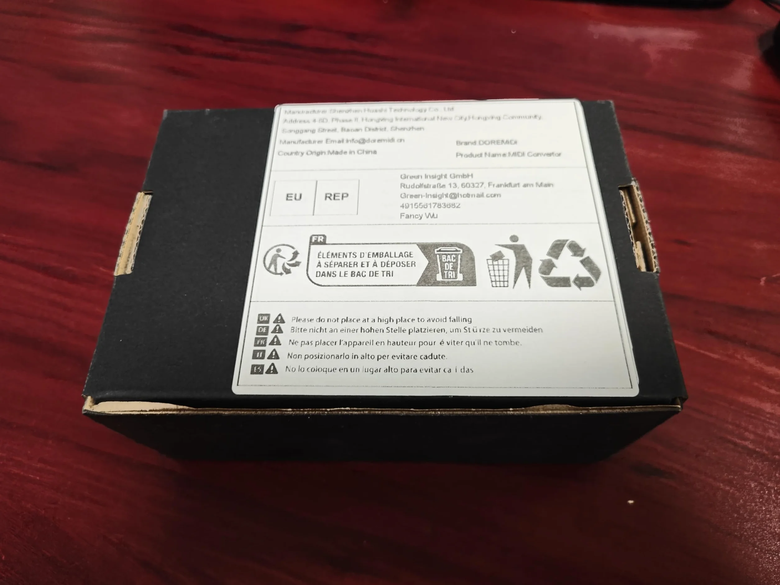 timecode Sync (MTC-20) Urządzenie do synchronizacji MIDI i SMPTE LTC