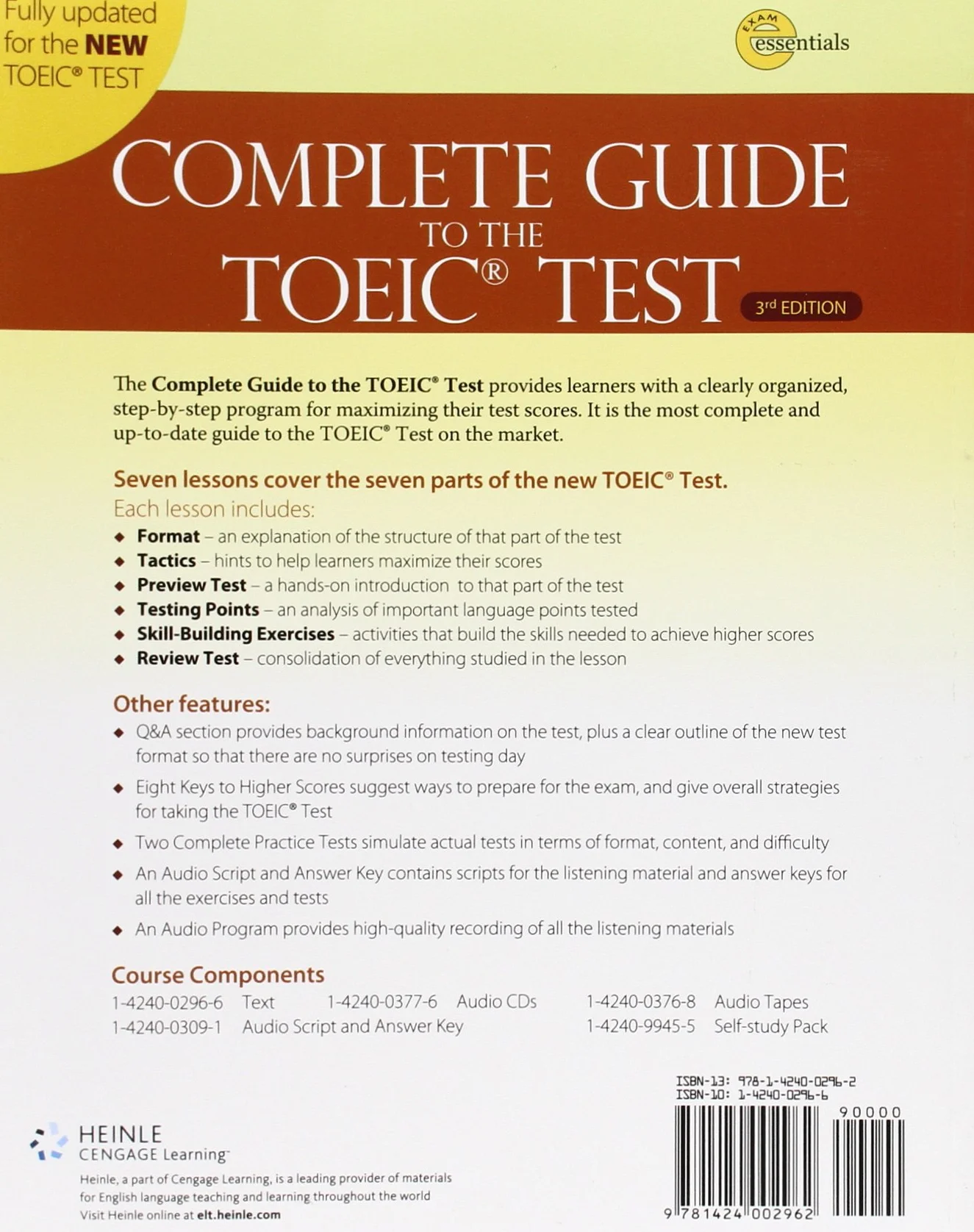 The Complete Guide to the TOEIC Test: iBT Edition