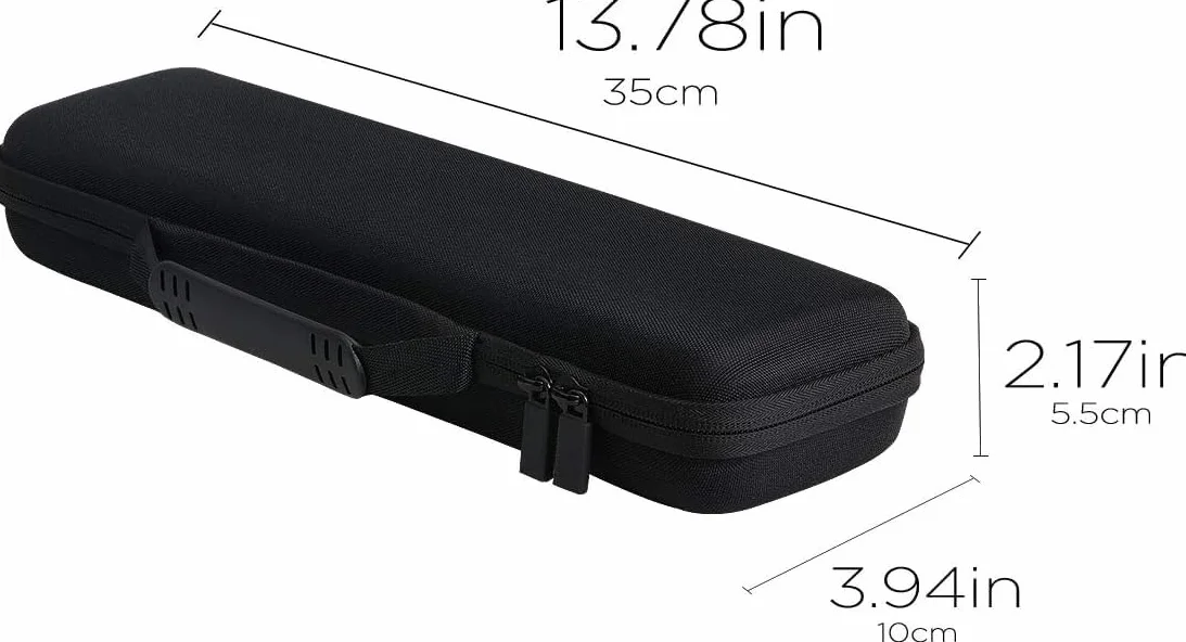 co2CREA Twarde etui do KORG nanoKONTROL2 /nanoKEY2 /nanoPAD2 USB MIDI Controller Case pokrowiec ochronny etui torba do przenoszenia (tylko etui), estuche+asa negra