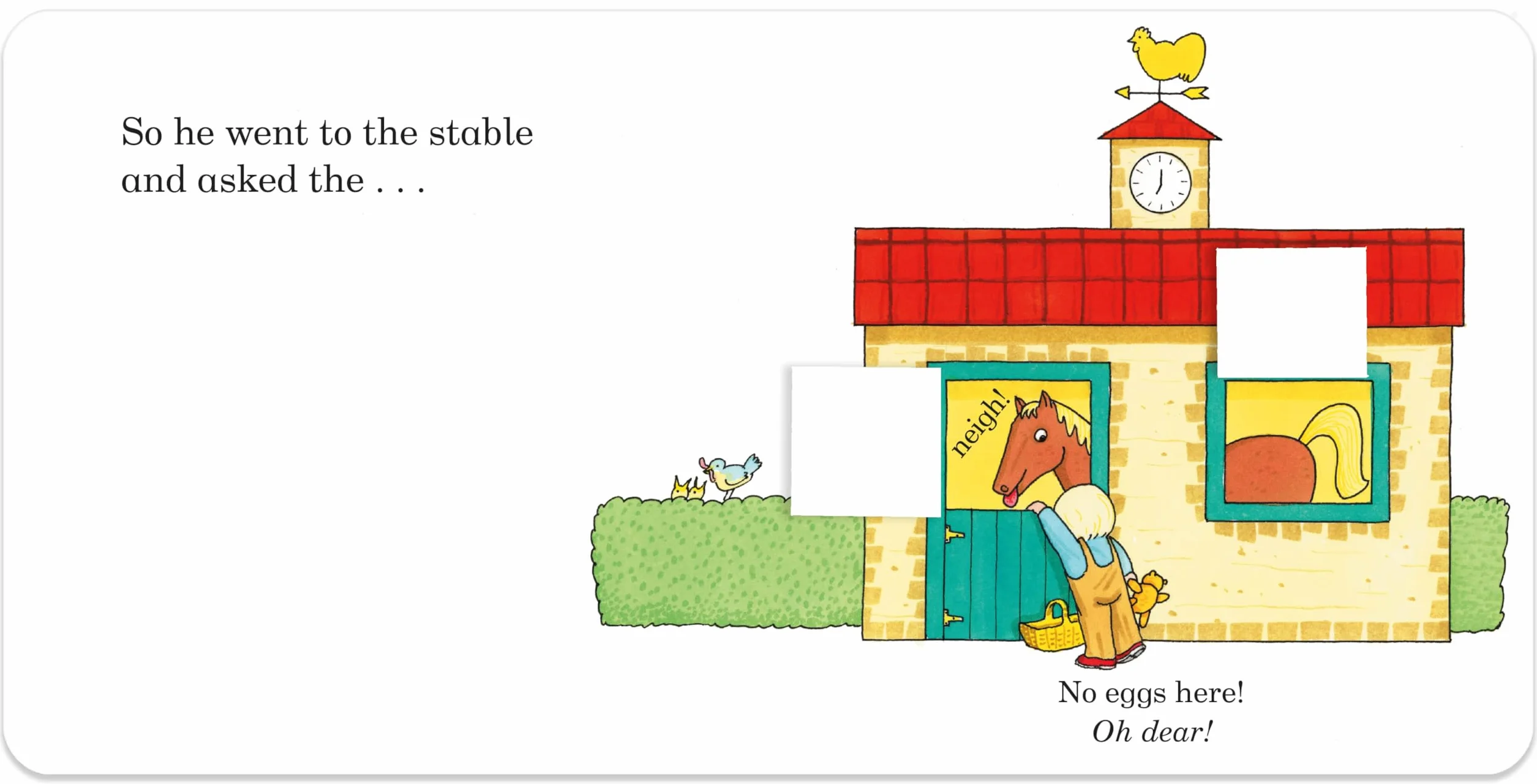 Oh Dear!: A lift-the-flap farm book from the creator of Dear Zoo