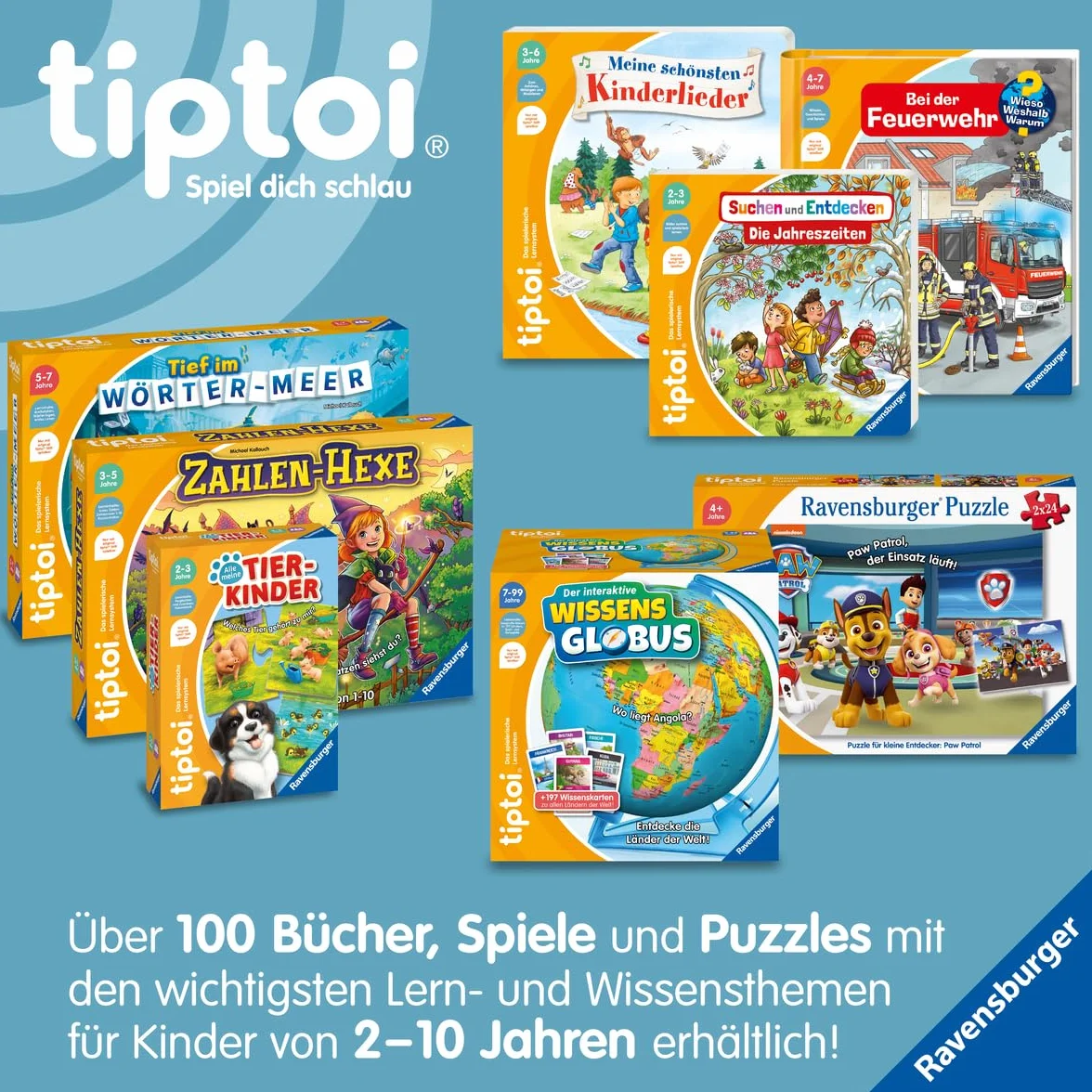 tiptoi® - Die Erde: Ozeane, Wetter und Vulkane