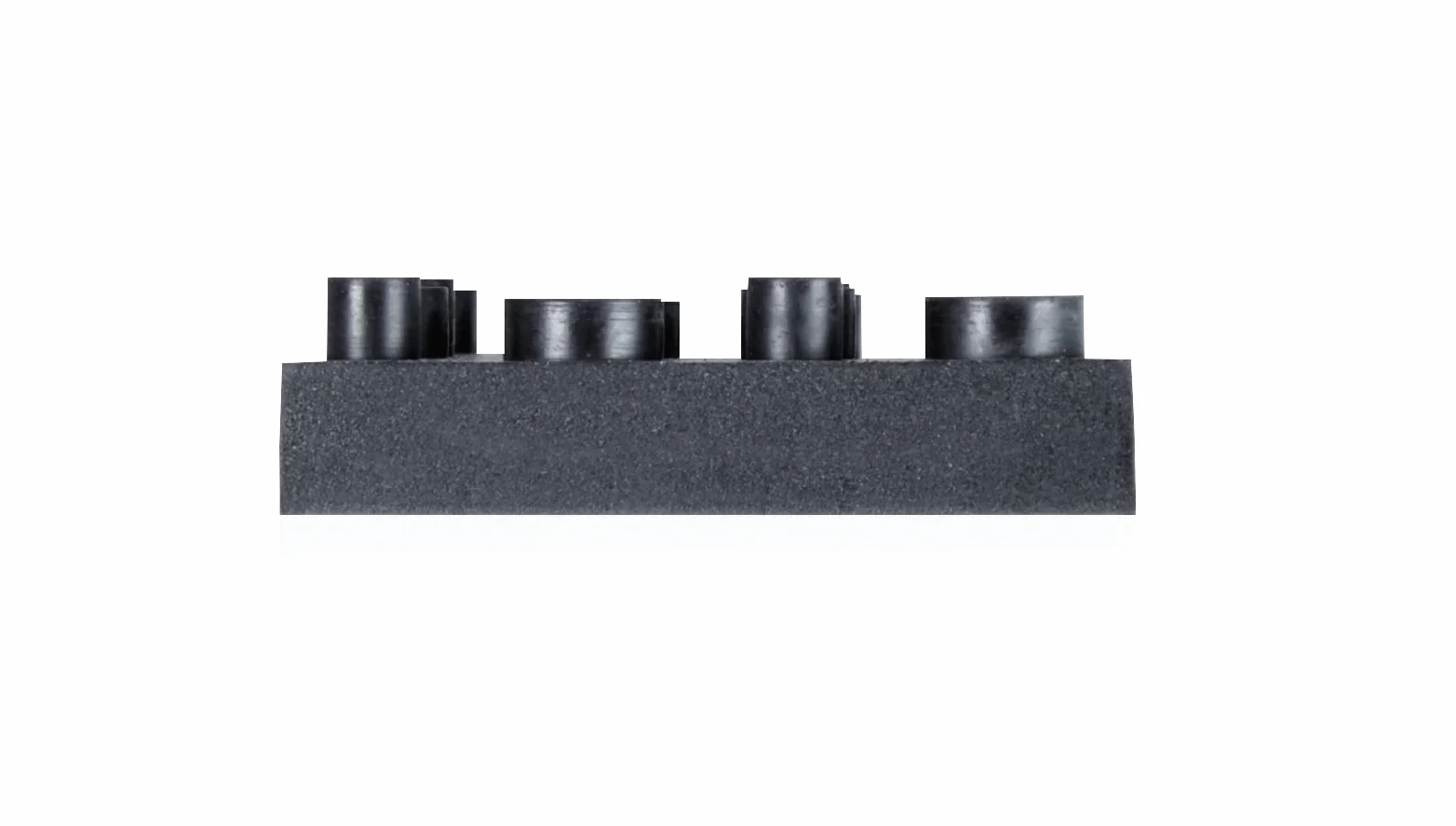 DynaVox 207470 Antivibe urządzenie i nóżki głośnikowe, gumowe, czarne, 40 mm, zestaw 4 szt