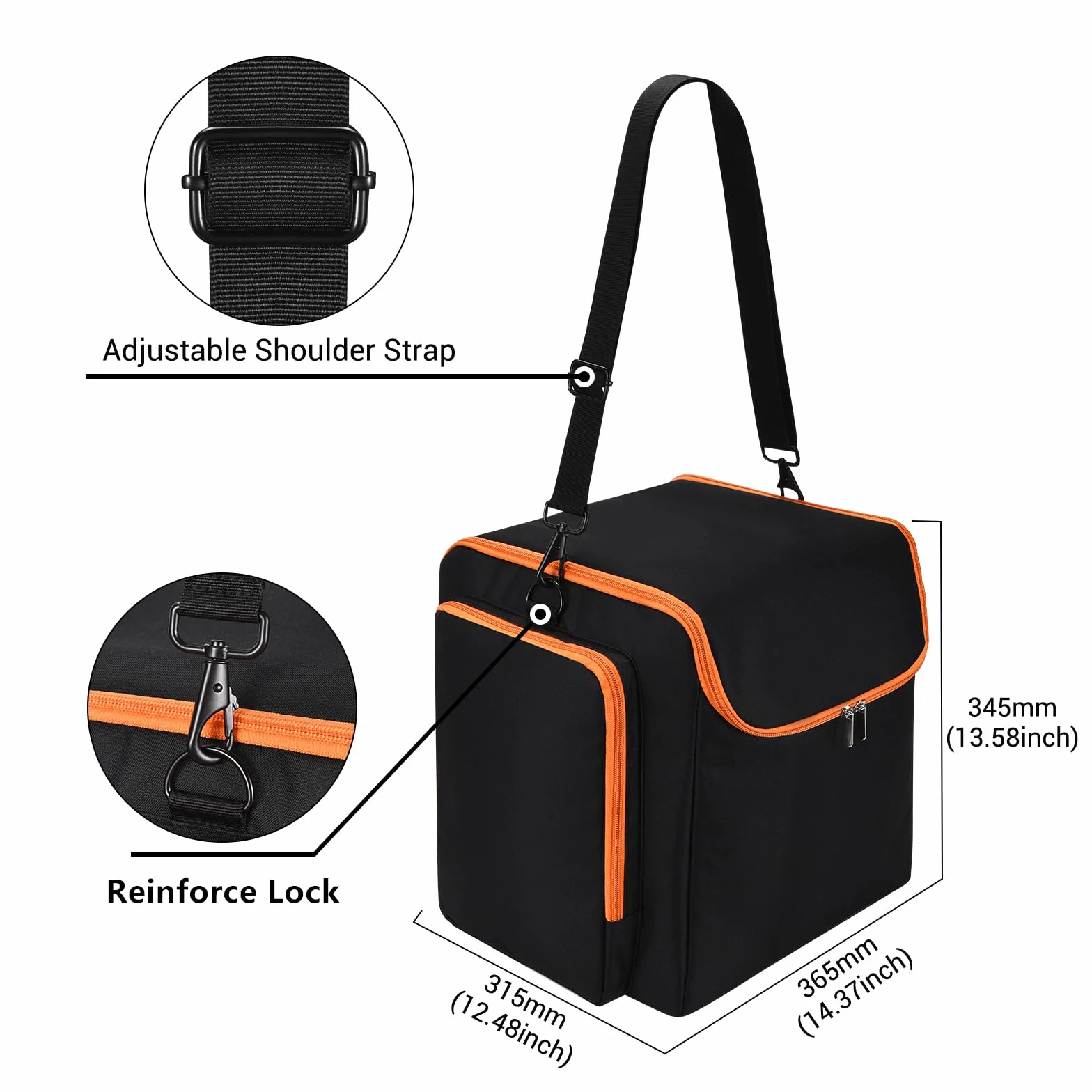 Partybox Encore Futerał Ochronny do Jbl Partybox Encore Głośnik Bluetooth i Mikrofon,Partybox Encore Essential Etui Torba Pokrowiec Akcesoria z Paskiem na Ramię(Nie do Partybox Encore 2)