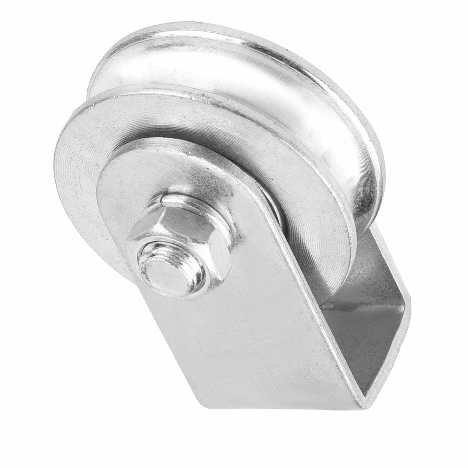 Single Swivel Pulley Block,Flaschenzug 0,3 Tonnen Hubrad für Drahtseil(#02)