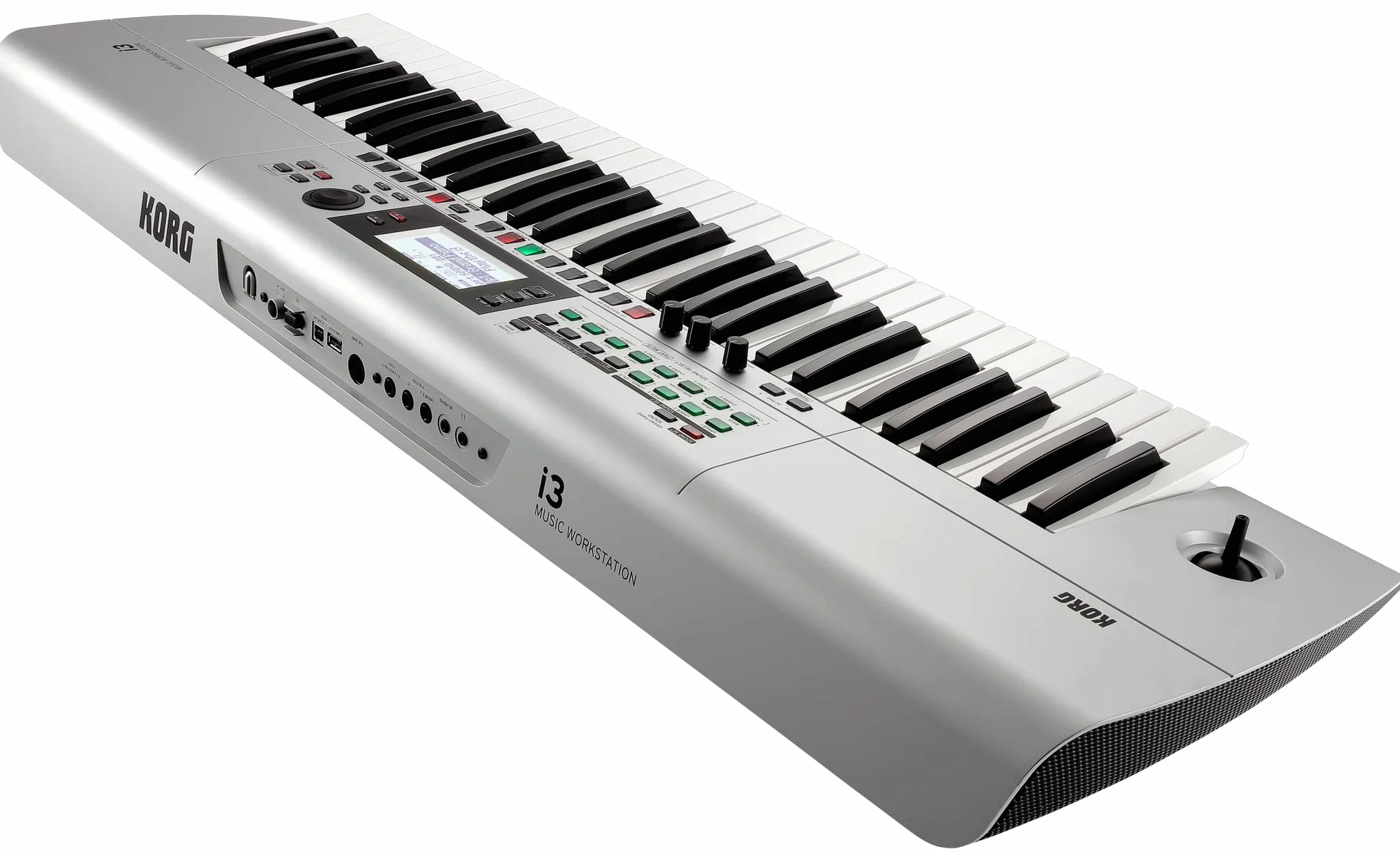 Korg I3 Pianino Cyfrowe, Srebrny, 61 klawiszy