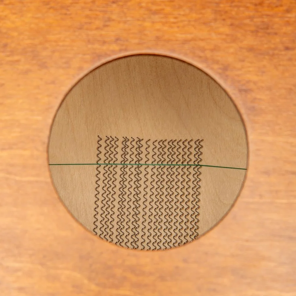 Meinl Percussion Mini Cajon Drumbox MC1AB-B – Panel Przedni Brzoza Bałtycka