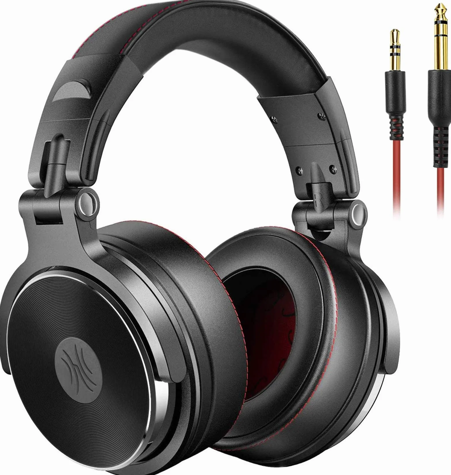 OneOdio Pro-50 Przewodowy zestaw słuchawkowy DJ Studio Monitor z uchem nausznym najgrubsza bawełna białkowa, Hi-Res Audio, Share-Port, 2 gniazda, heaphone do telefonu PC Piano Guitar AMP Mix