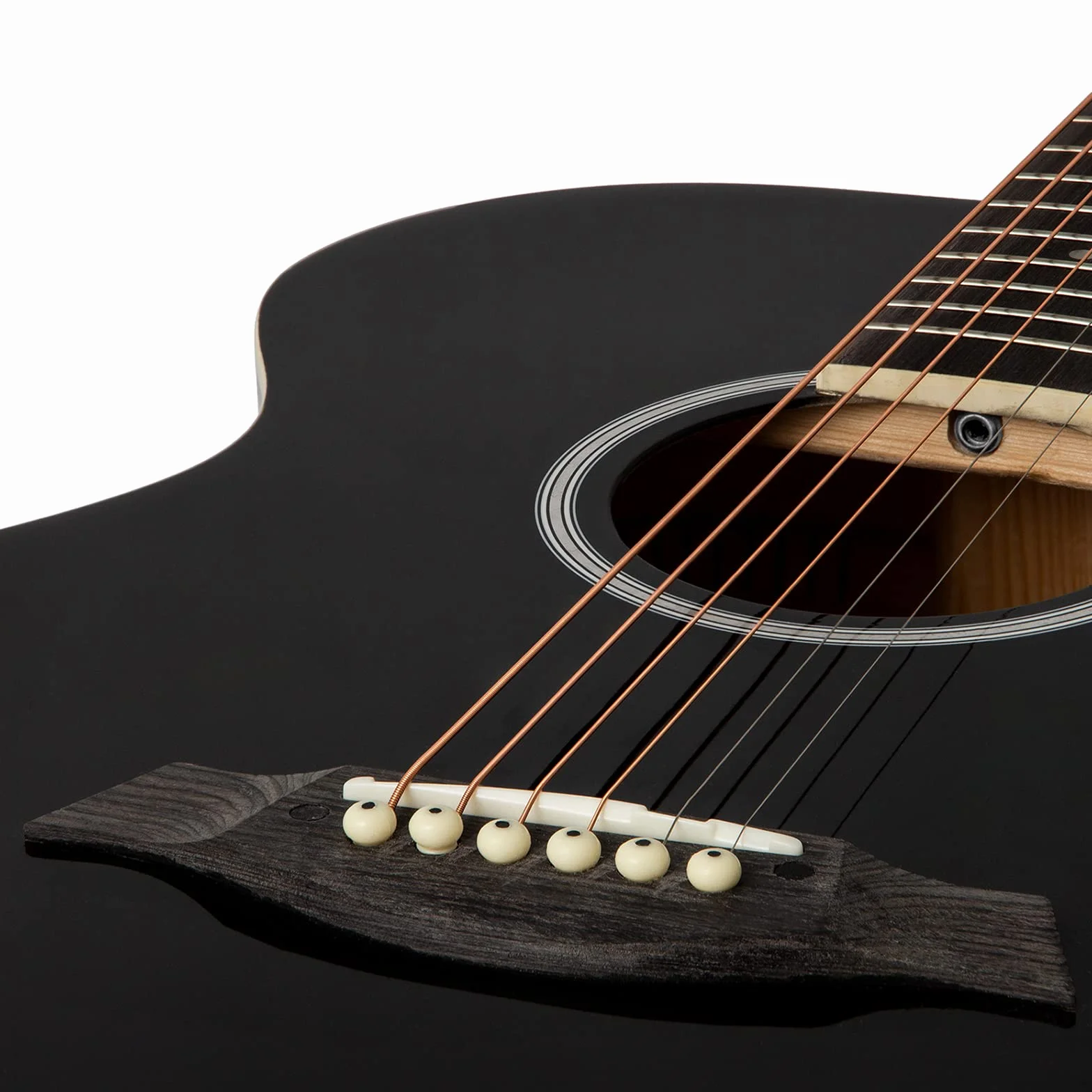 Tiger ACG3-BK Gitara Akustyczna, Czarny