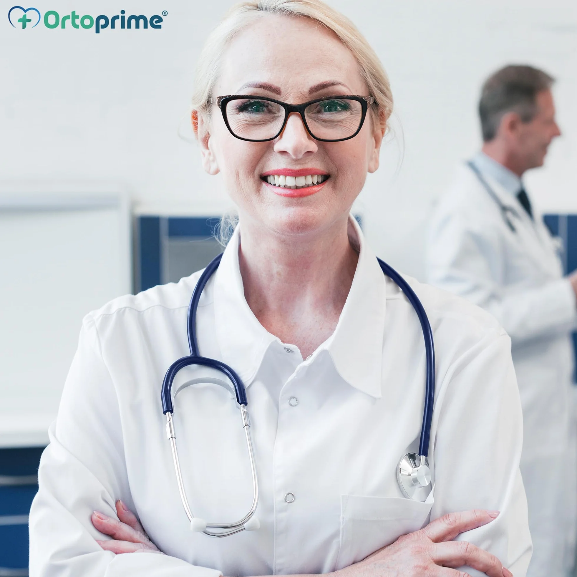 OrtoPrime Profesjonalny medyczny fonendoskop Profesjonalny stetoskop dziecięcy Lekki stetoskop KLINICZNY PRECYZYJNY Fonendoskop Dziecięcy Fundusz do użytku w MEDYCYNIE i Pielęgniarstwie
